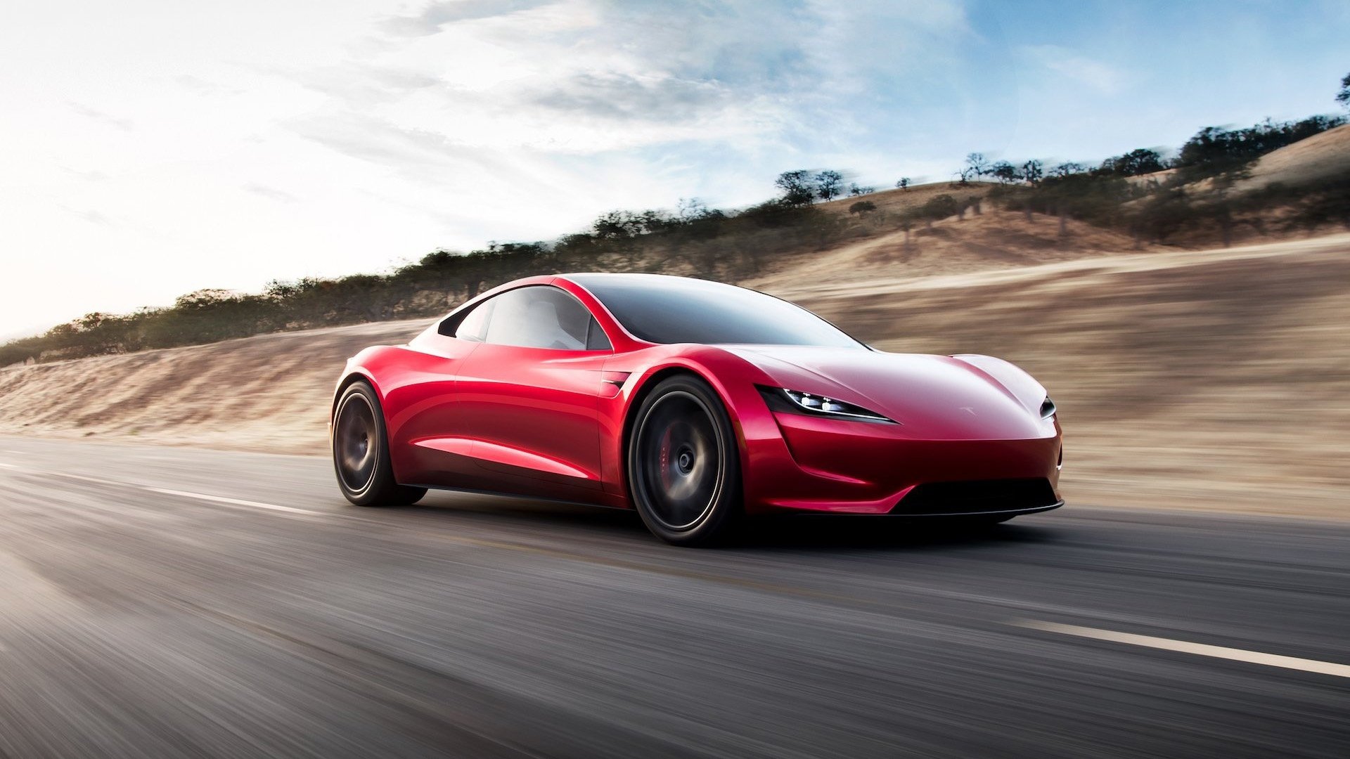 Download Car Tesla Motors Vehicle Tesla Roadster HD Wallpaper