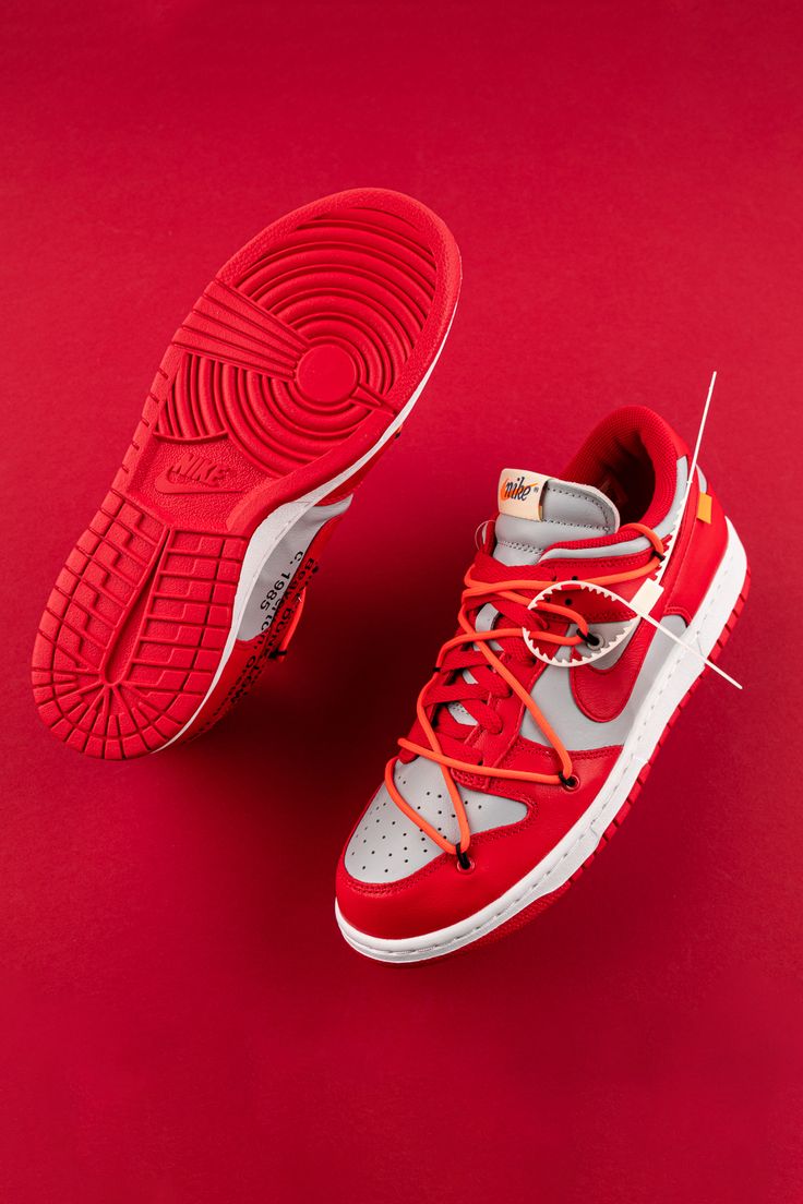 Nike Dunk Low “Off White Red”