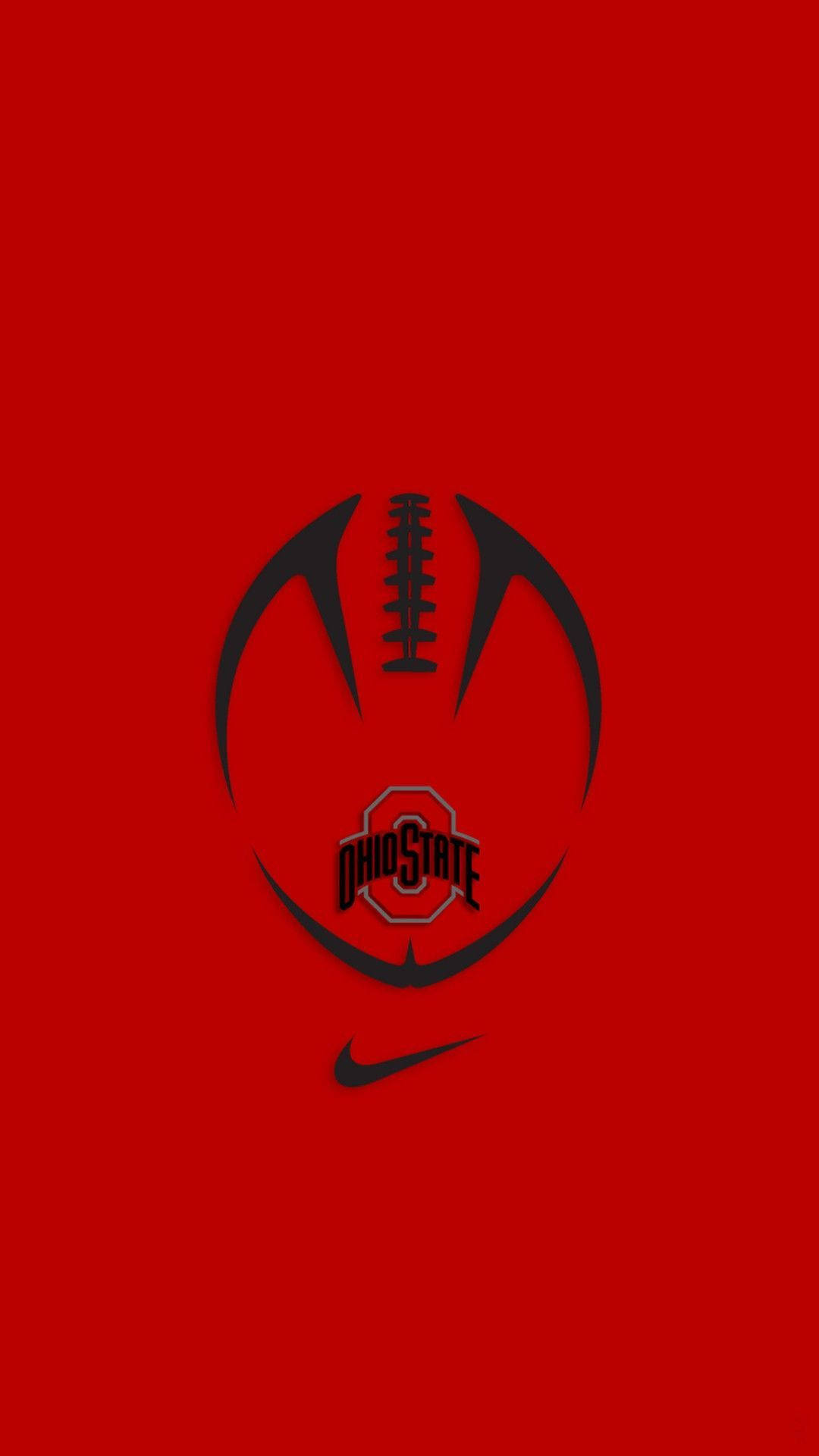 Download Ohio State Buckeyes Red Logo Wallpaper