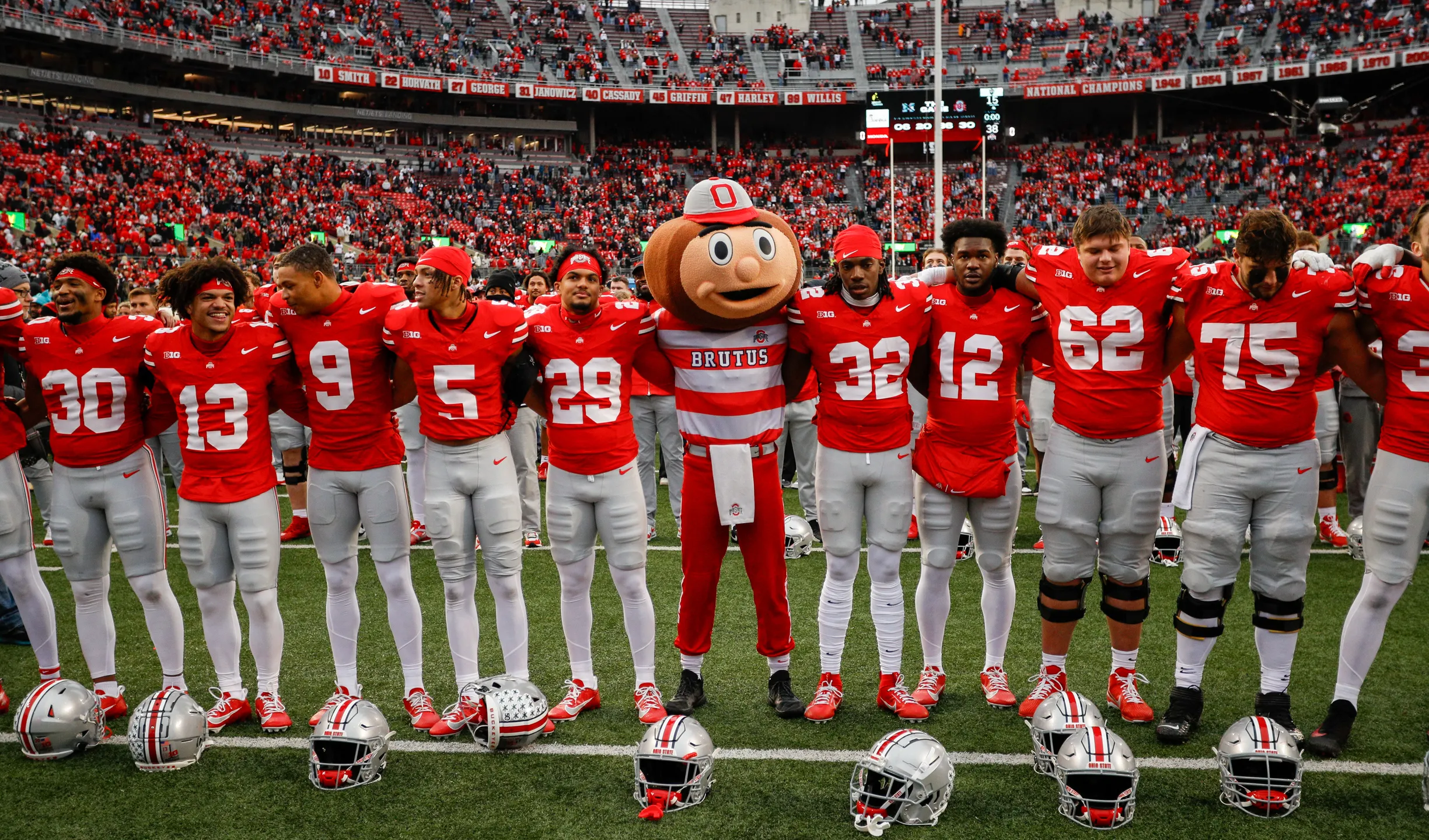 Ohio State Buckeyes Football HD Wallpaper: Game Day Spirit Unleashed