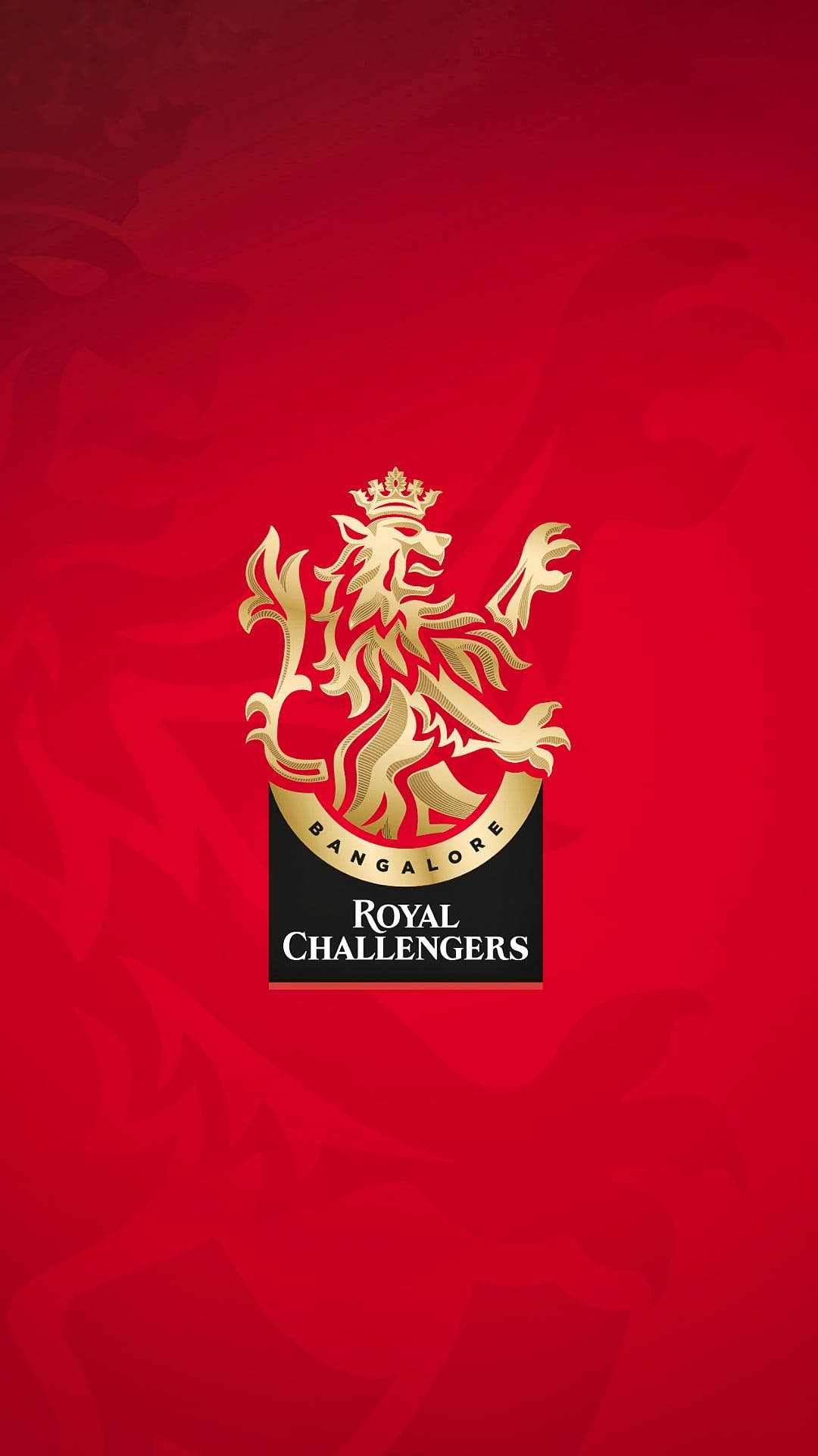 Download RCB Royal Challengers Bangalore Lion Logo Wallpaper