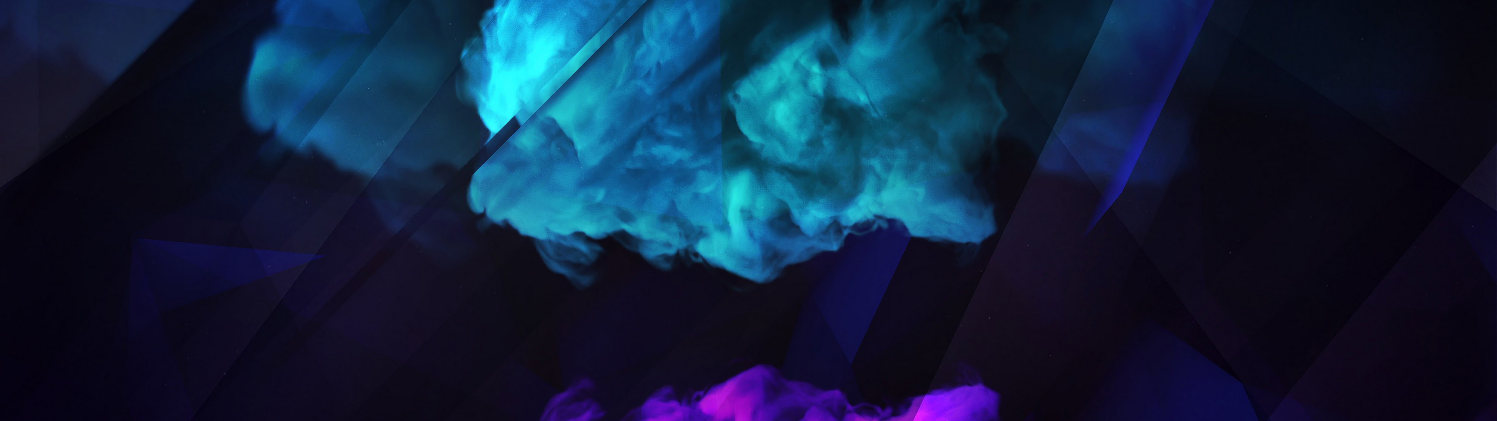Dark Smoke Abstract 4K Wallpaper HD