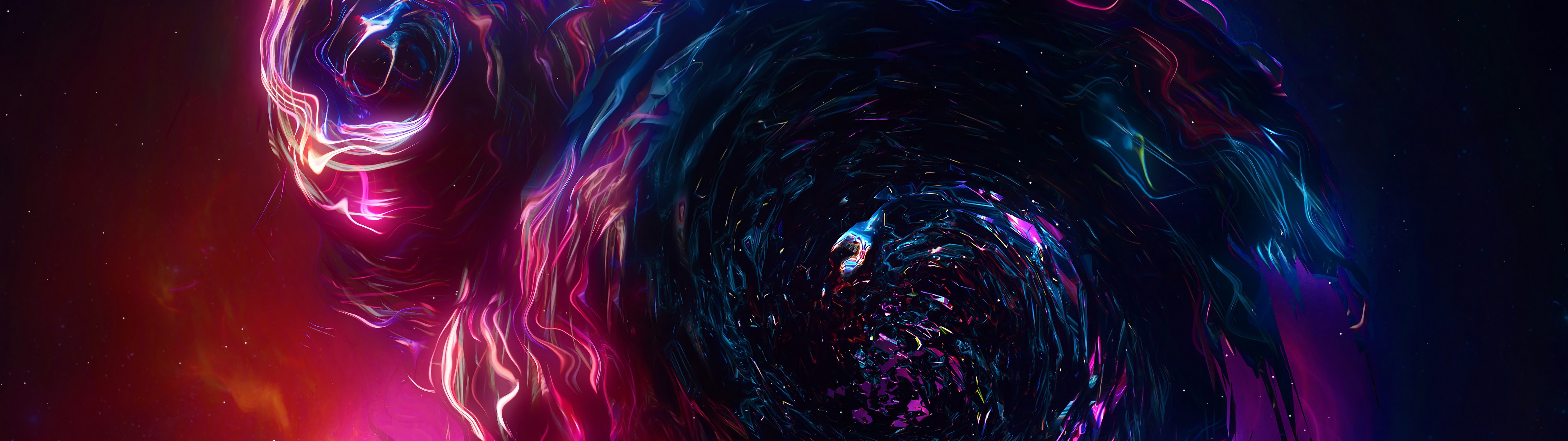 Space Abstract 4K Wallpaper HD