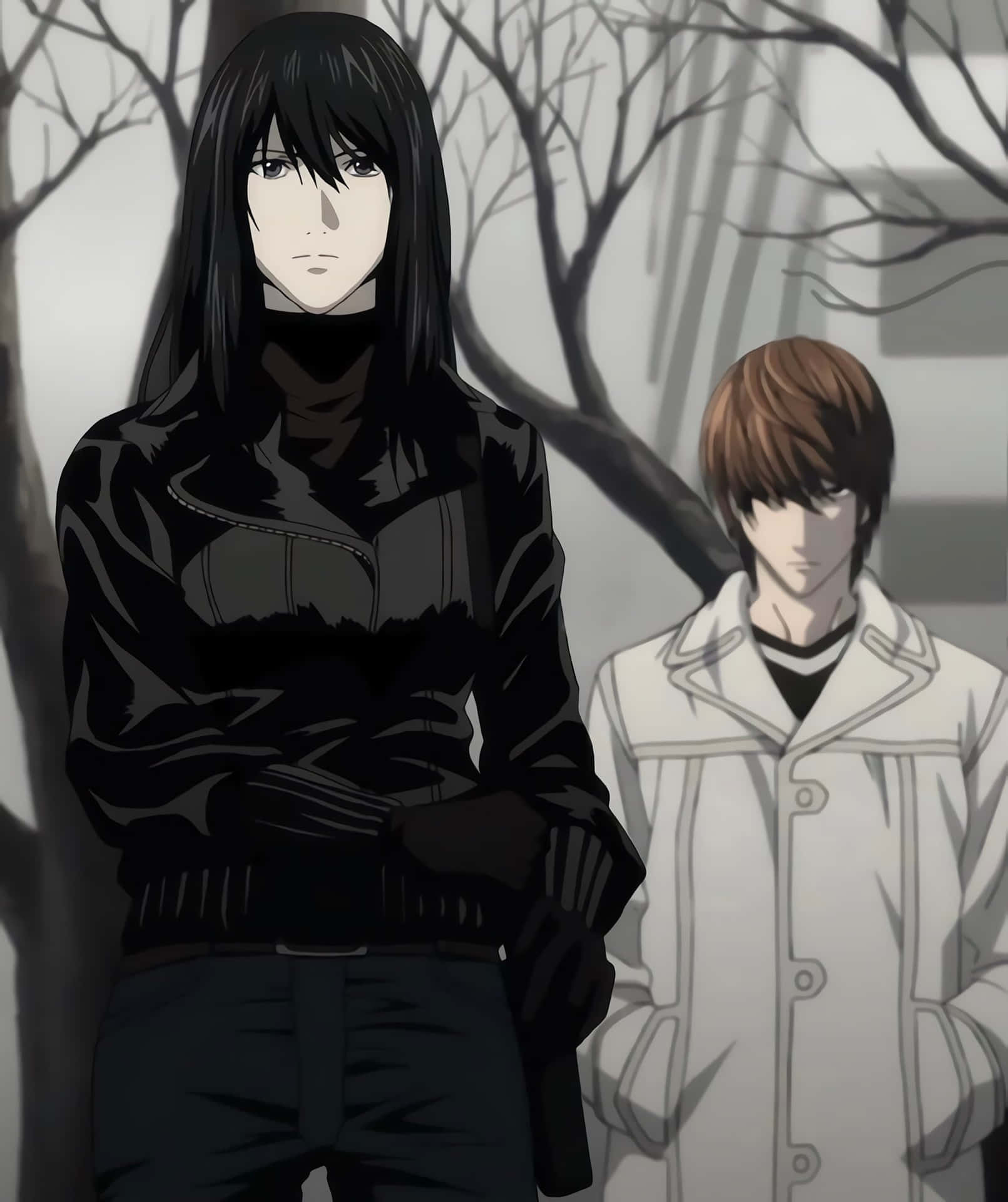 Download Naomi Misora in deep thought Wallpaper