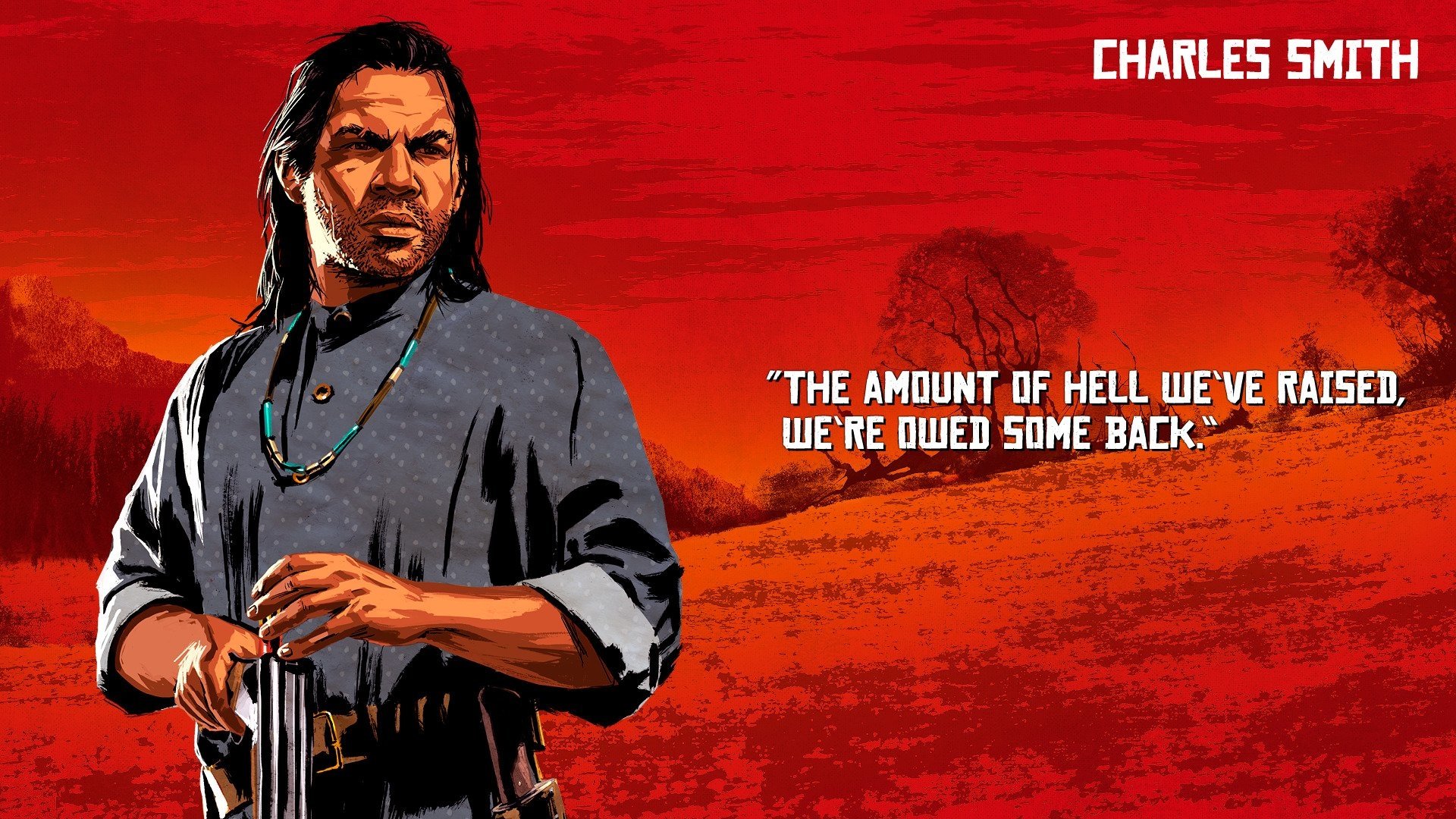 Download Charles Smith Video Game Red Dead Redemption 2 Art