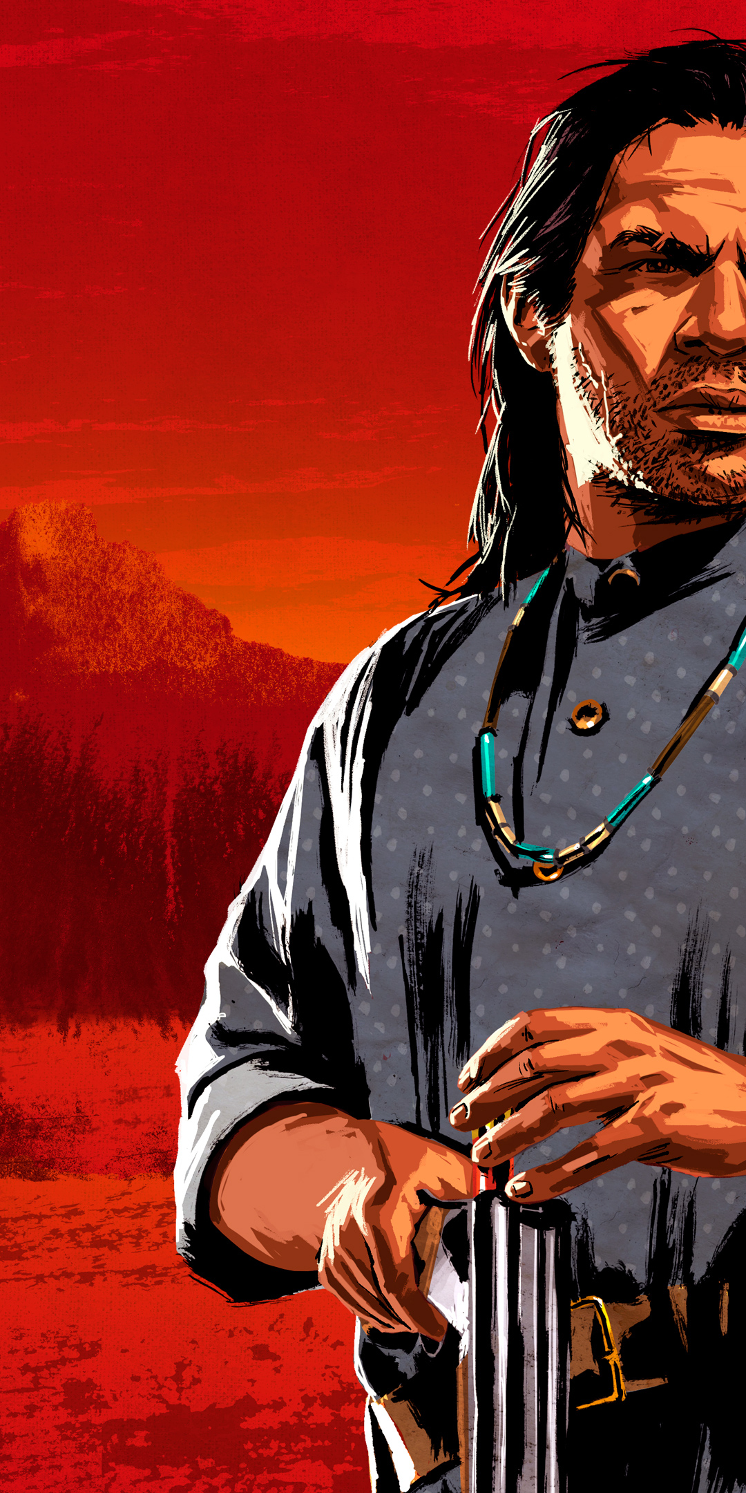 Download Red Dead Redemption 2 Charles Smith, Red, Dead, Redemption, Charles, Smith Wallpaper in 1080x2160 Resolution