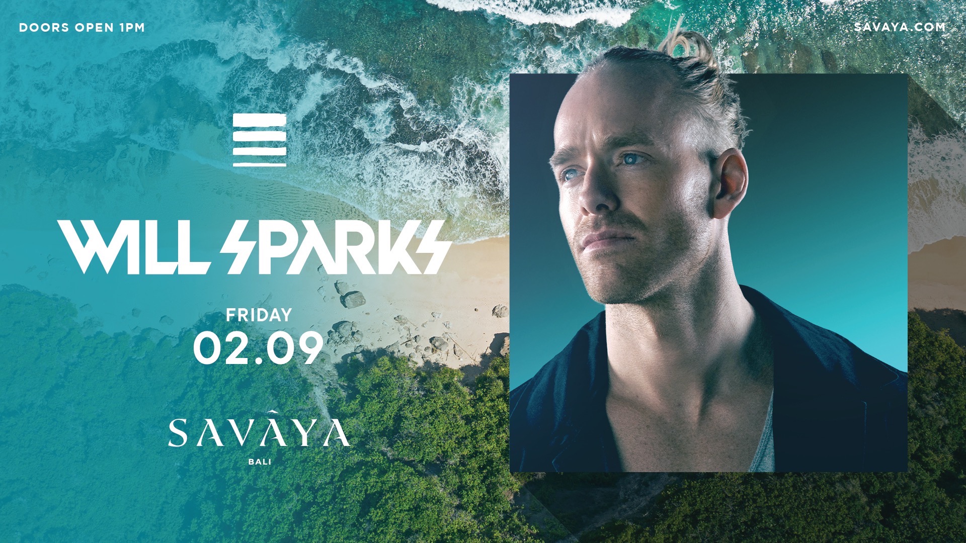 Will Sparks Tickets by Savaya Bali, Friday, September 02, 2022, Bali Event