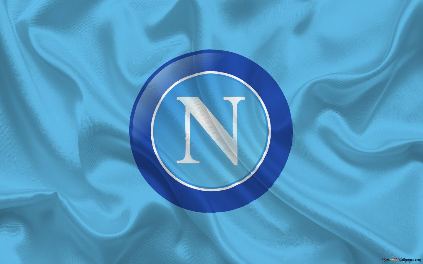 Italy Serie A Napoli football club logo 2K wallpaper download