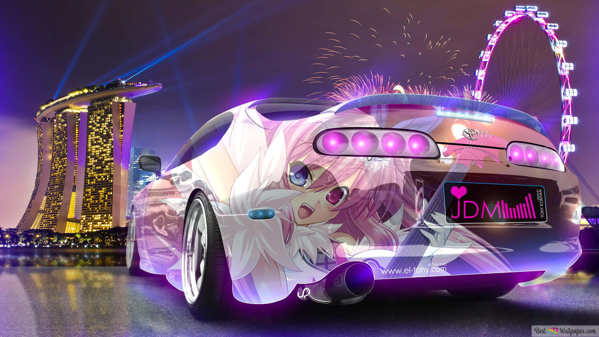 Download Rev the Engine in this Iconic Jdm Supra Wallpaper