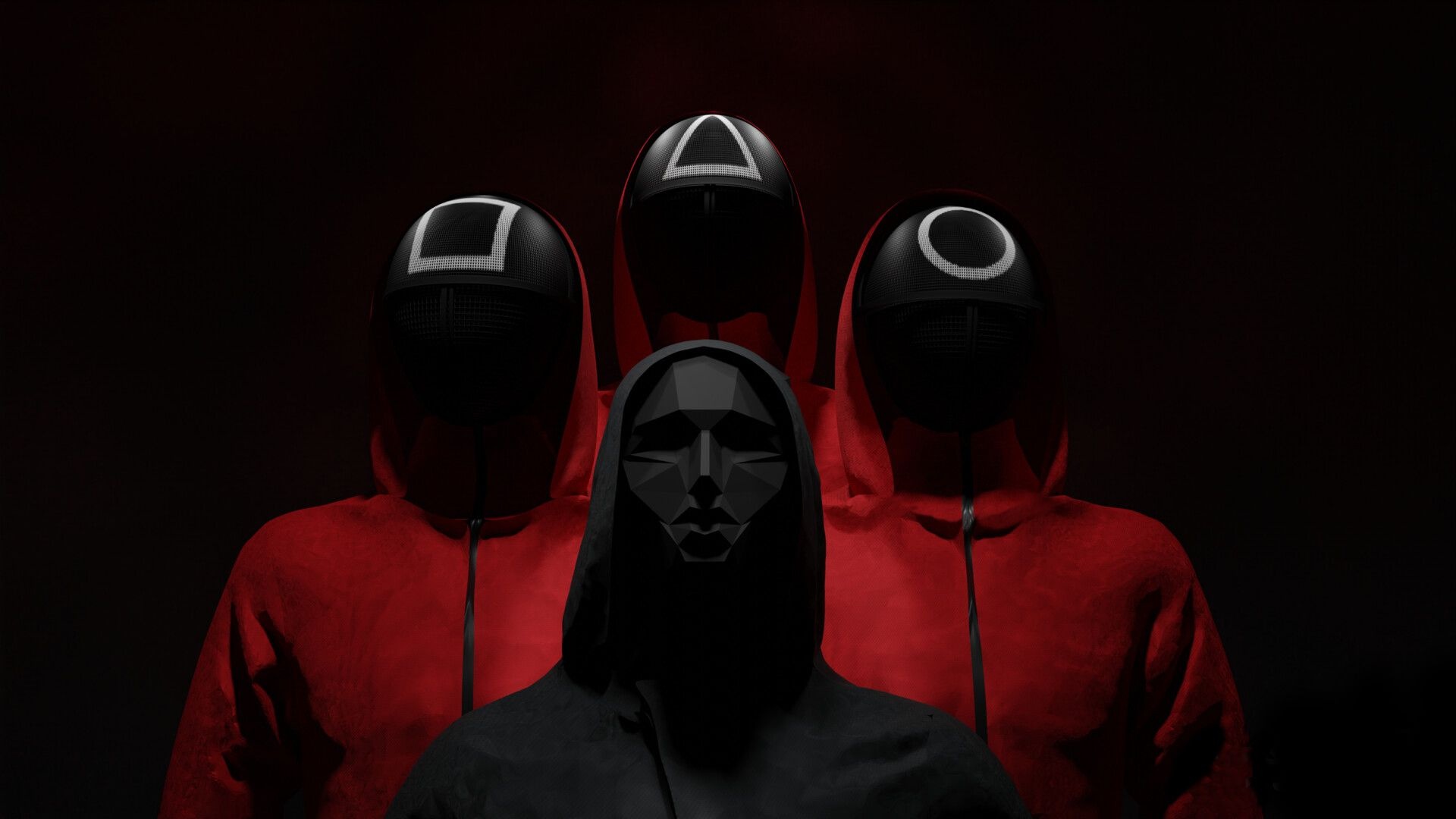 Squid Game Cast HD Desktop Wallpaper 126097