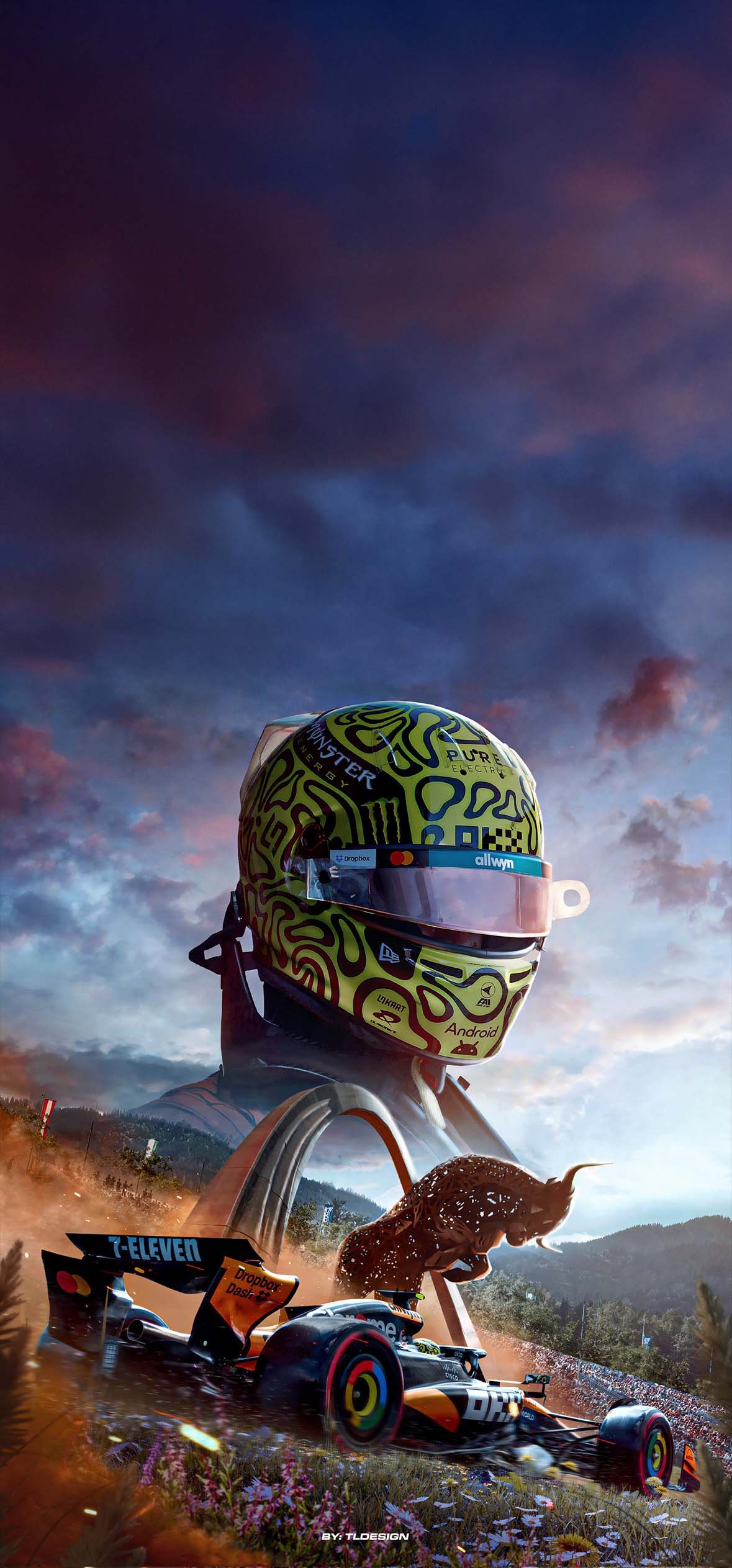 F1 Movie Wallpaper iPhone 4K