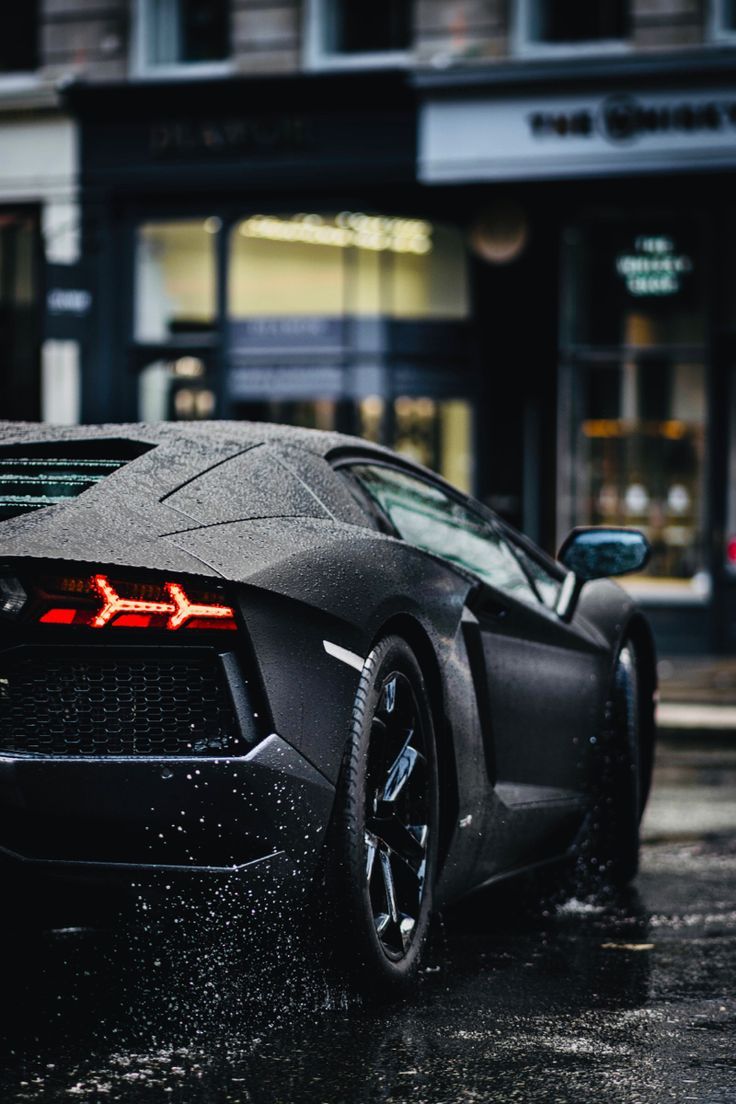 Black Luxury cars aesthetic organization