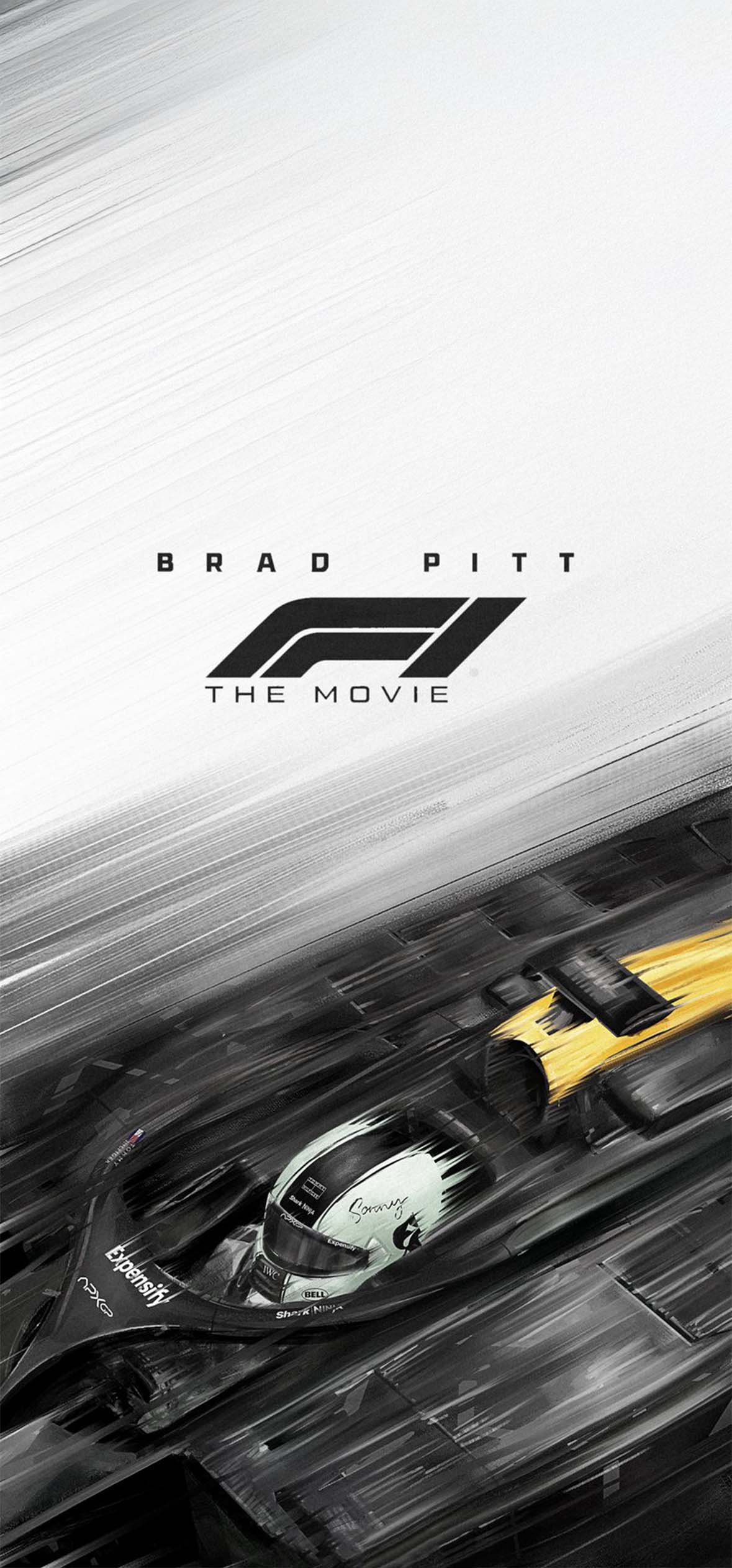 F1 Movie Wallpaper for Mobile 4K
