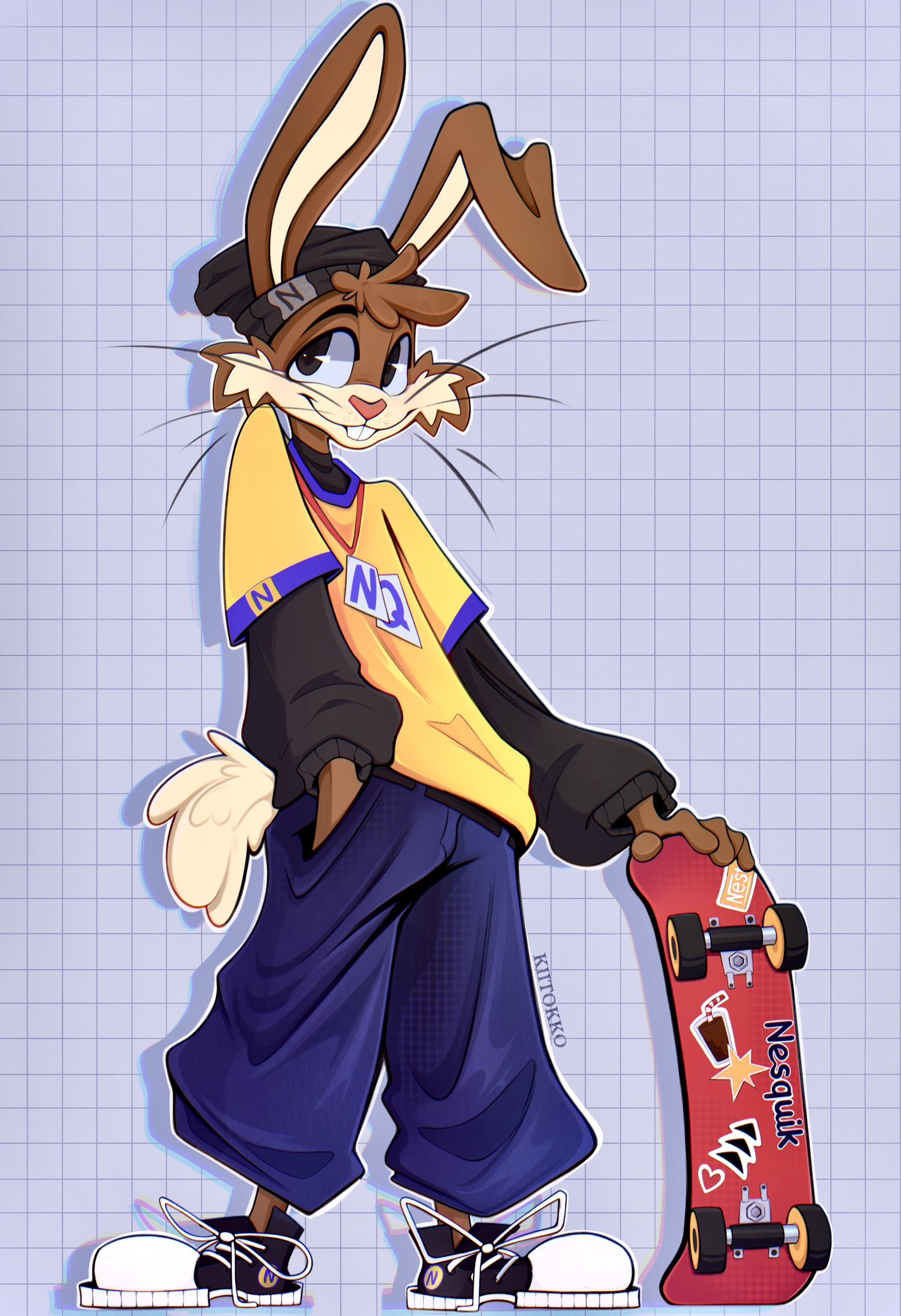 KIITOKKO really miss the old design, #Nesquik #Quicky #art