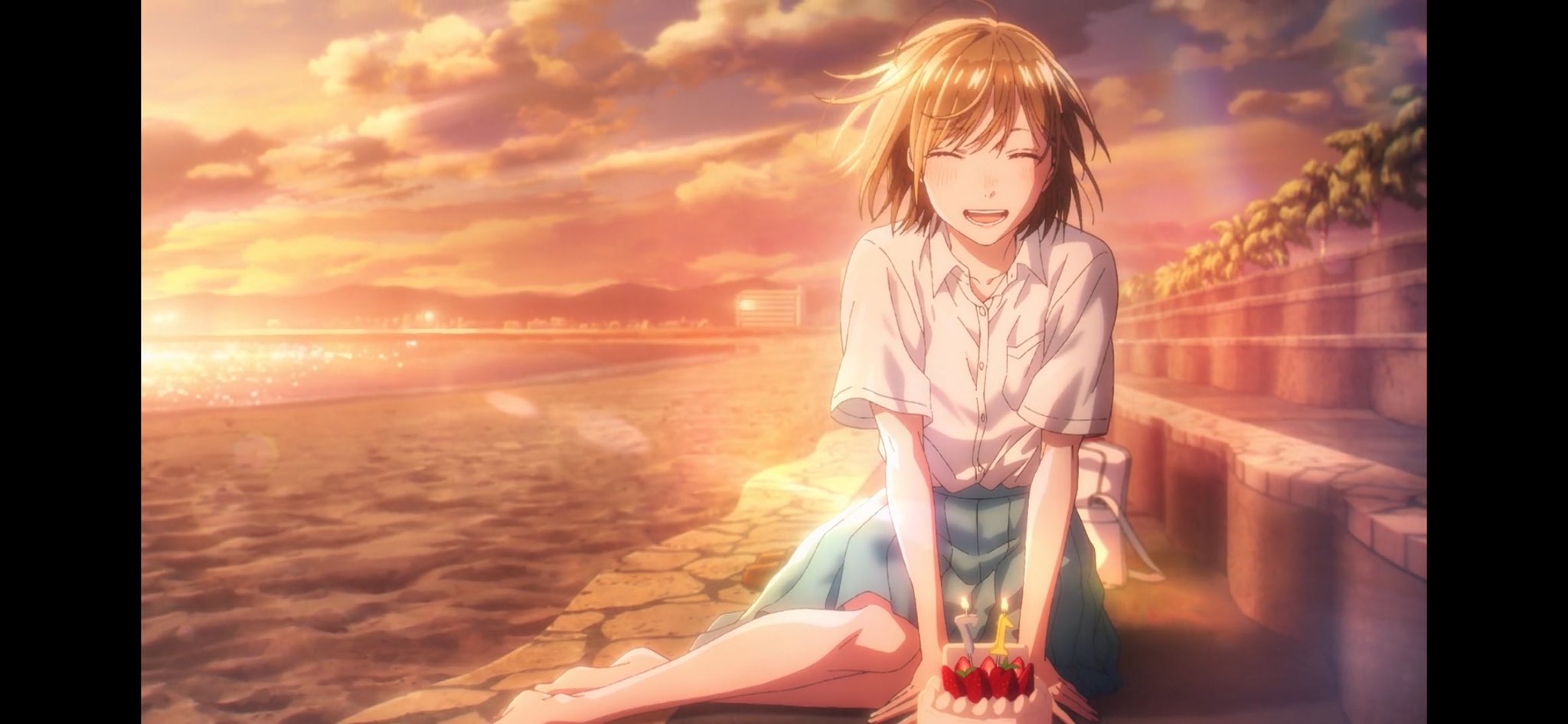 Calbee an amazing ep Ueshama's performance as Chinatsu is so damn cute. They absolutely nailed the adaptation of her birthday scene