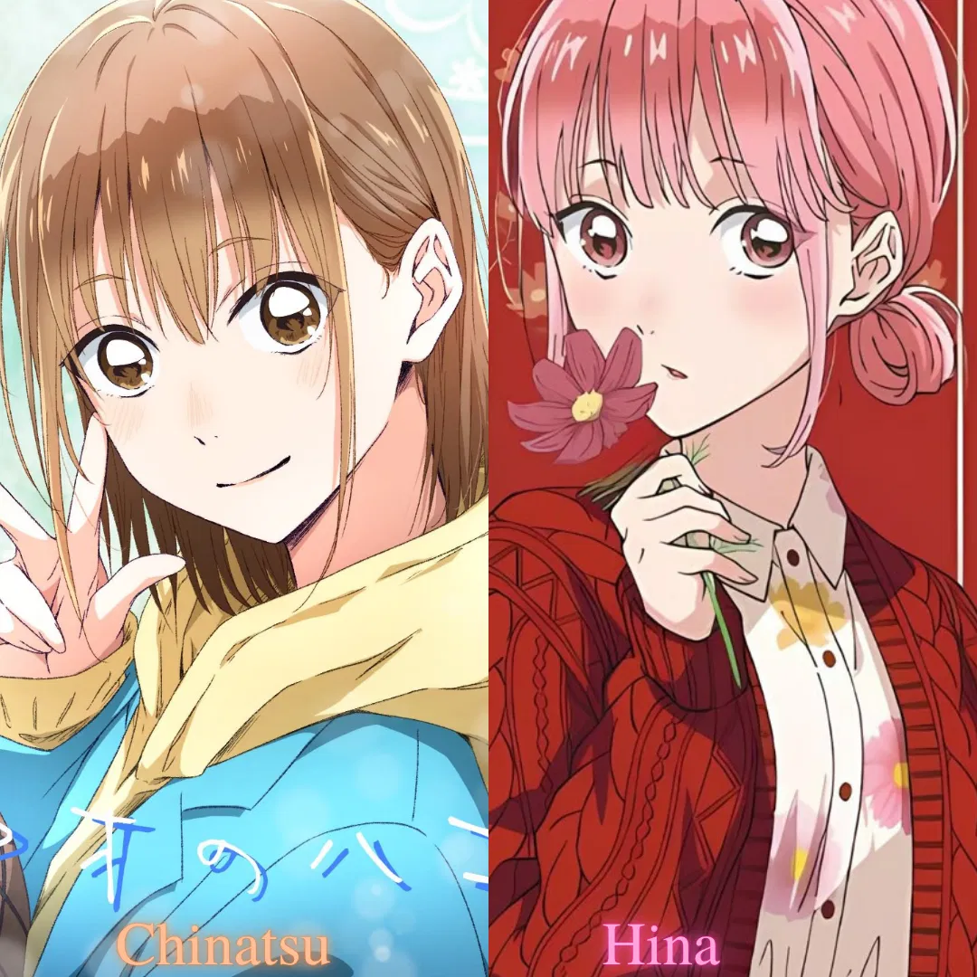 Chinatsu & Hina. Love Triangle♥