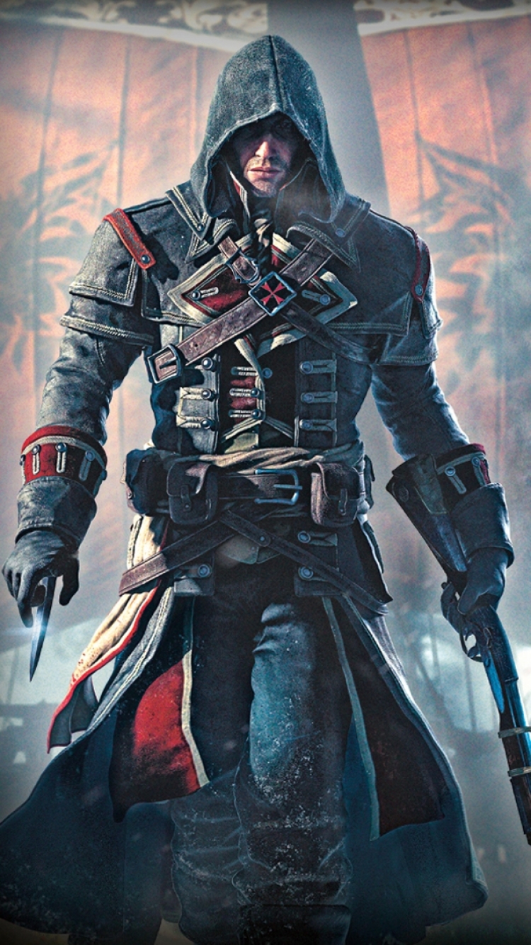 Phone wallpaper: Video Game, Assassin's Creed: Rogue, Assassin's Creed 1091020