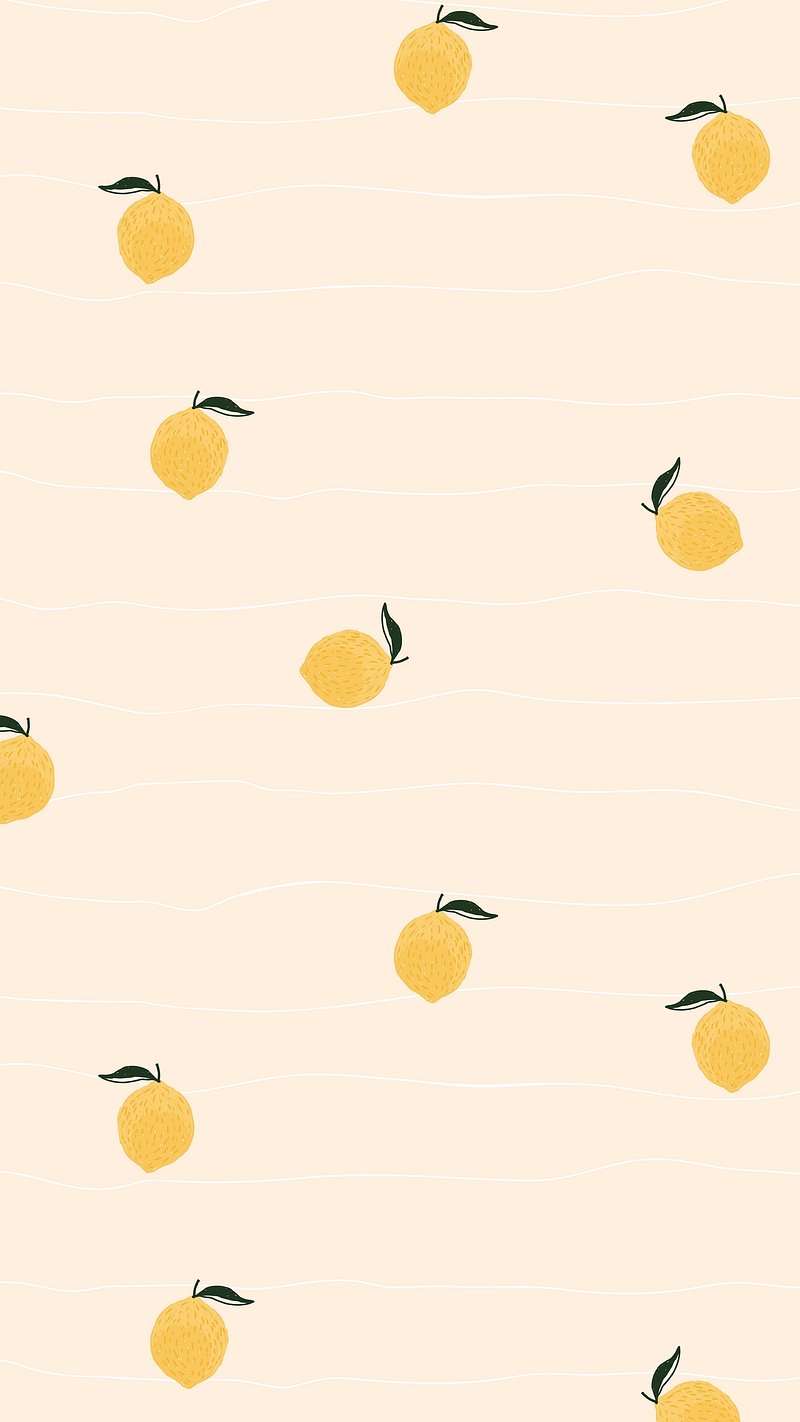 Orange mobile wallpaper, cute iPhone