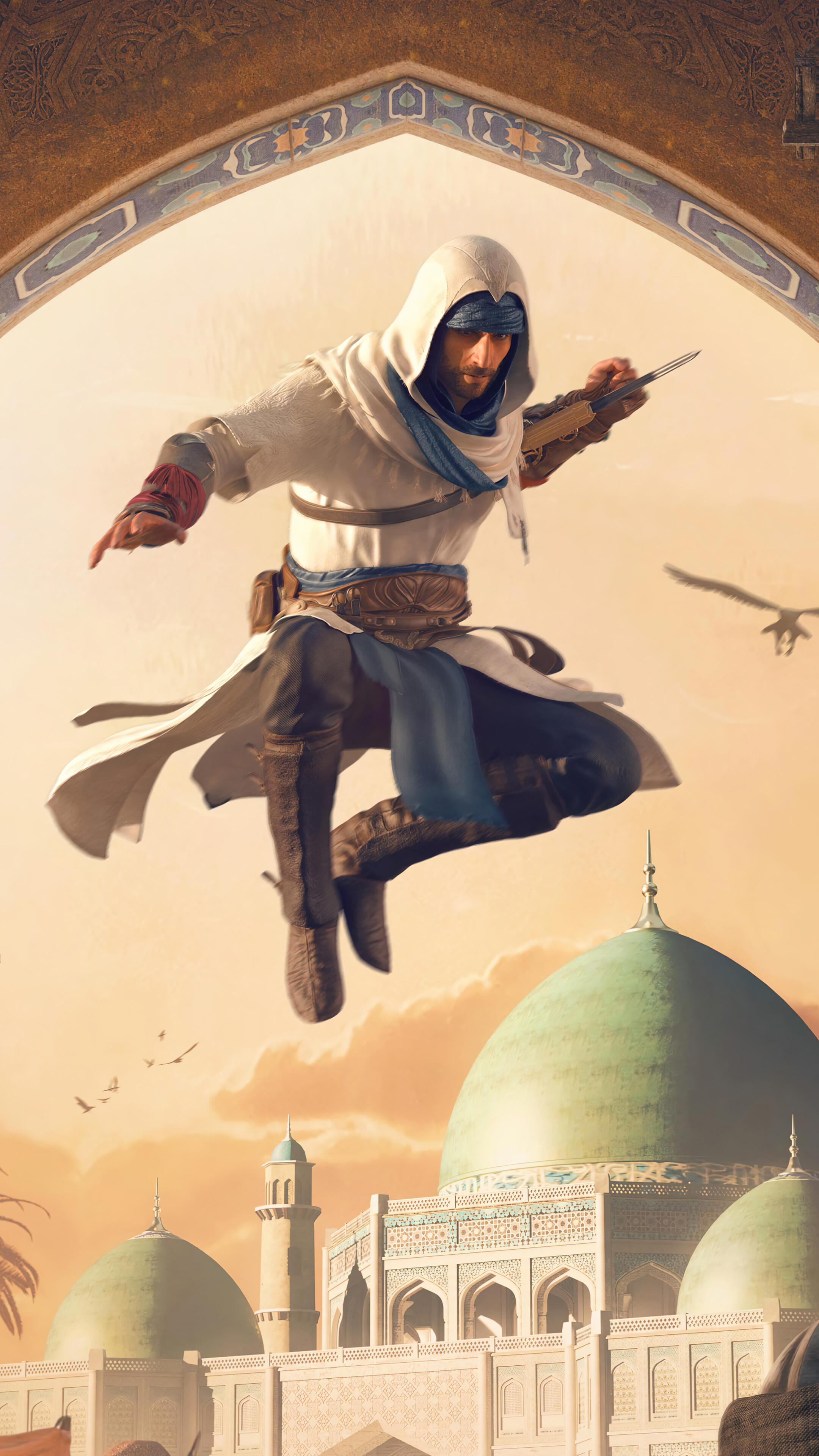 Assassin's Creed Mirage Protagonist 4K Wallpaper iPhone HD Phone i