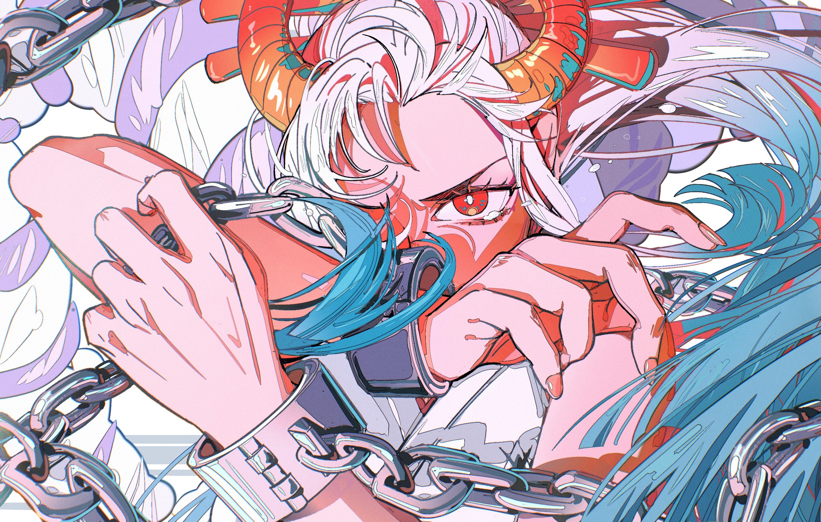 Yamato Unleashed: Stunning HD Anime Wallpaper from One Piece