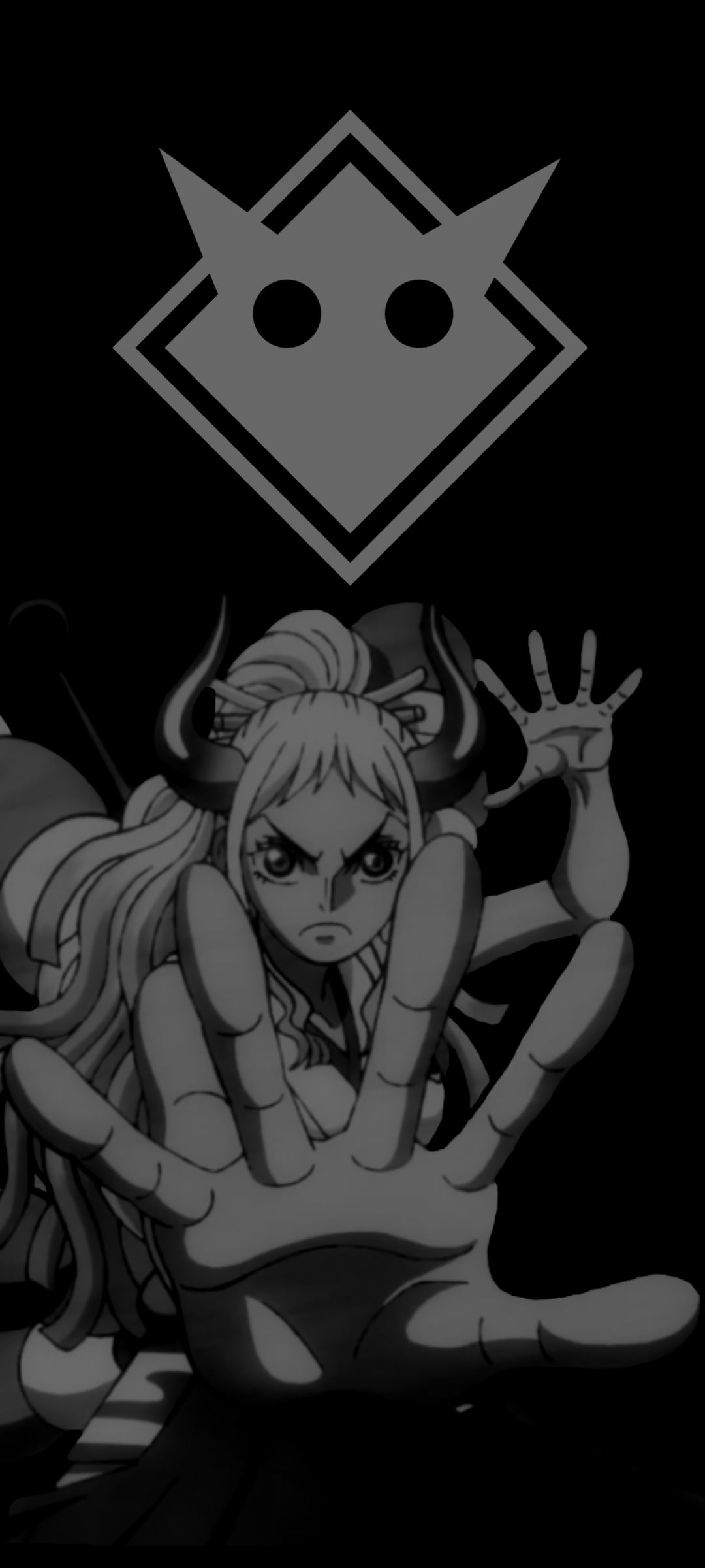 The Yamato Phone wallpaper I made with her Oden Pose from 1006