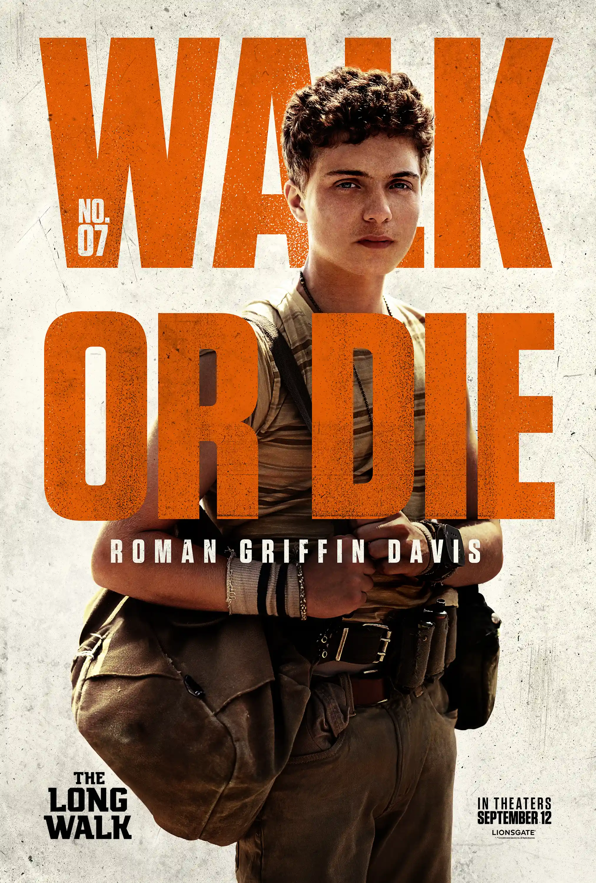 The Long Walk Griffin Davis Character Poster