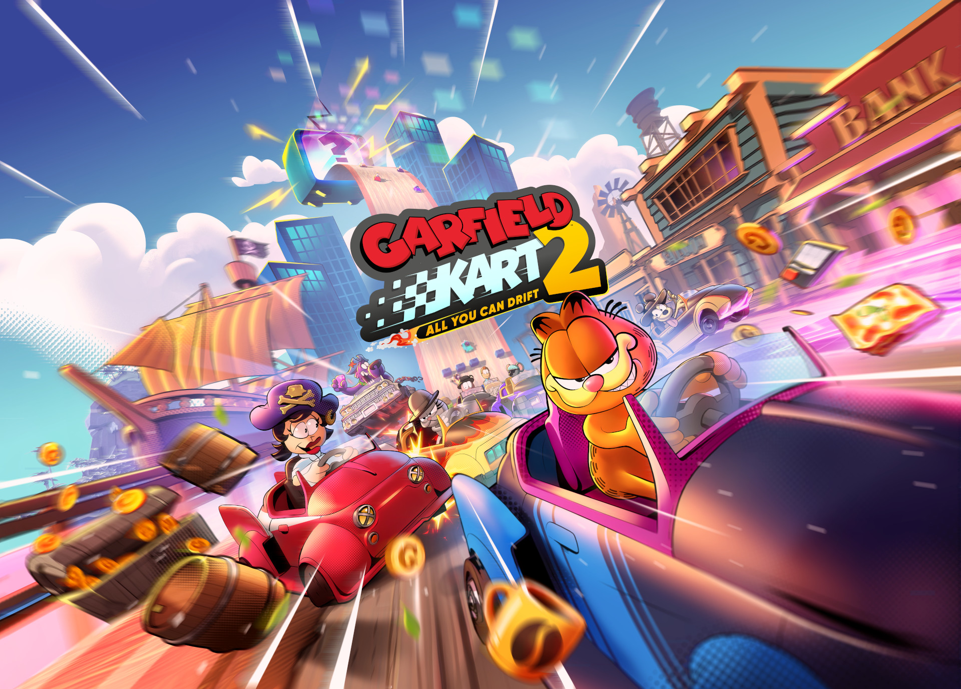 Garfield Kart 2