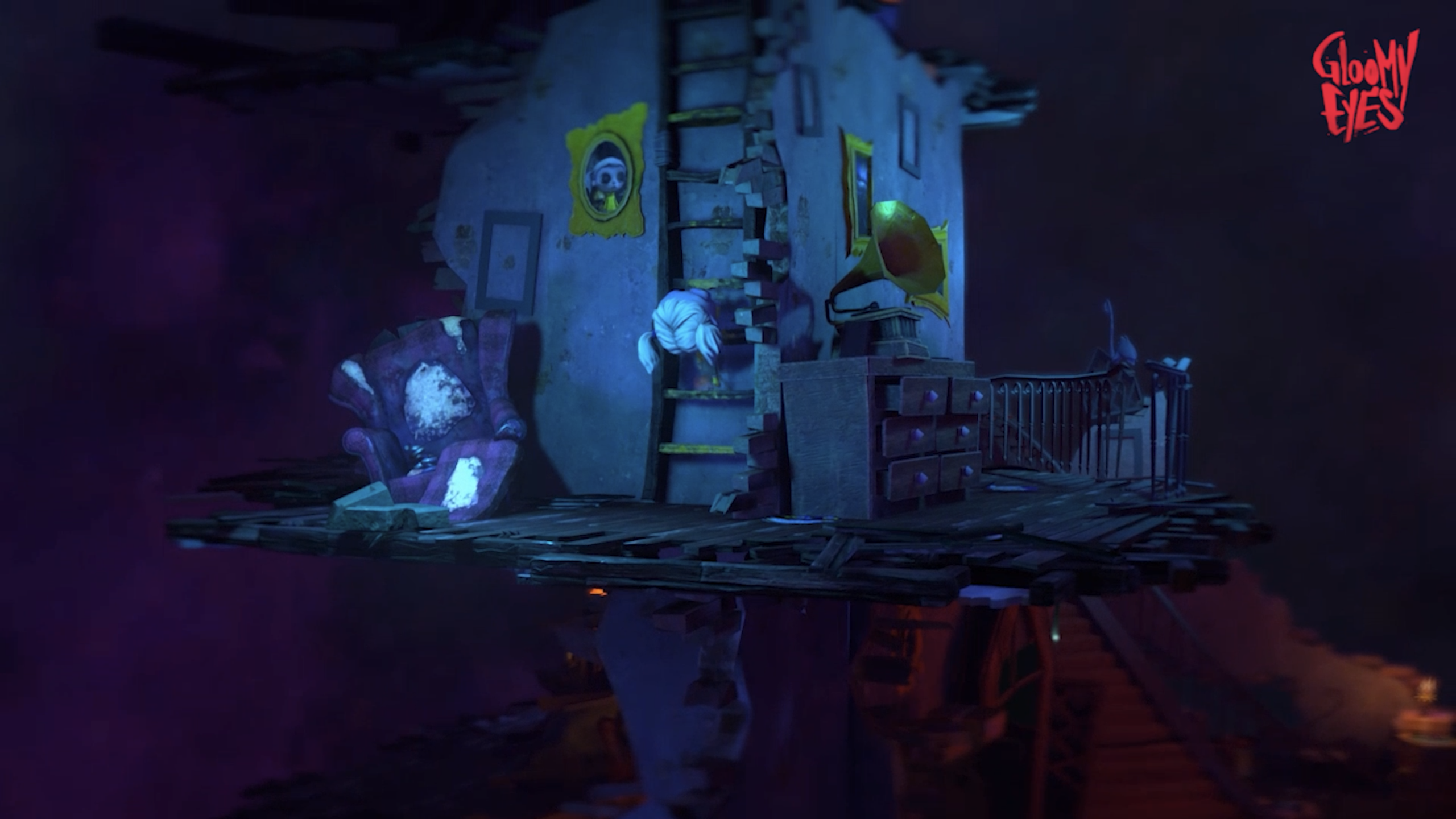 Gloomy Eyes. Digital productions ARTE