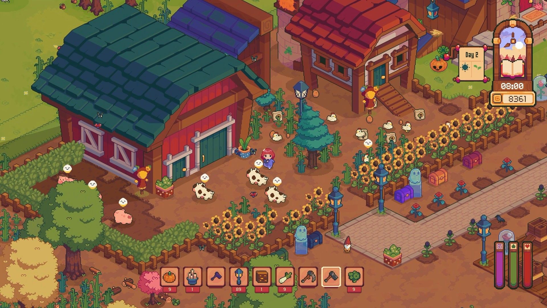 Spooky Stardew Like Farm Sim Everholm Launches In November