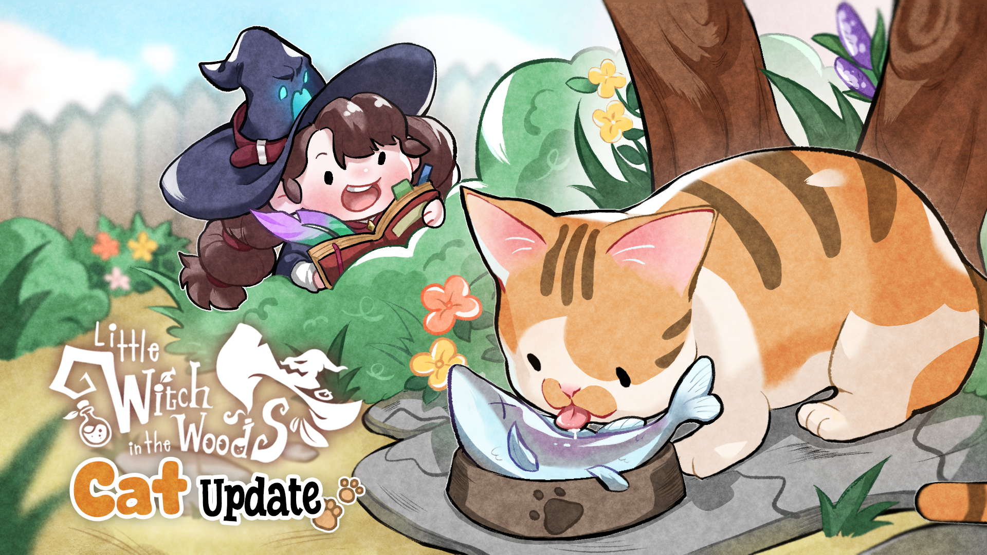 Steam - Little Witch in the Woods - Cat Content Update!.4.8.12.0