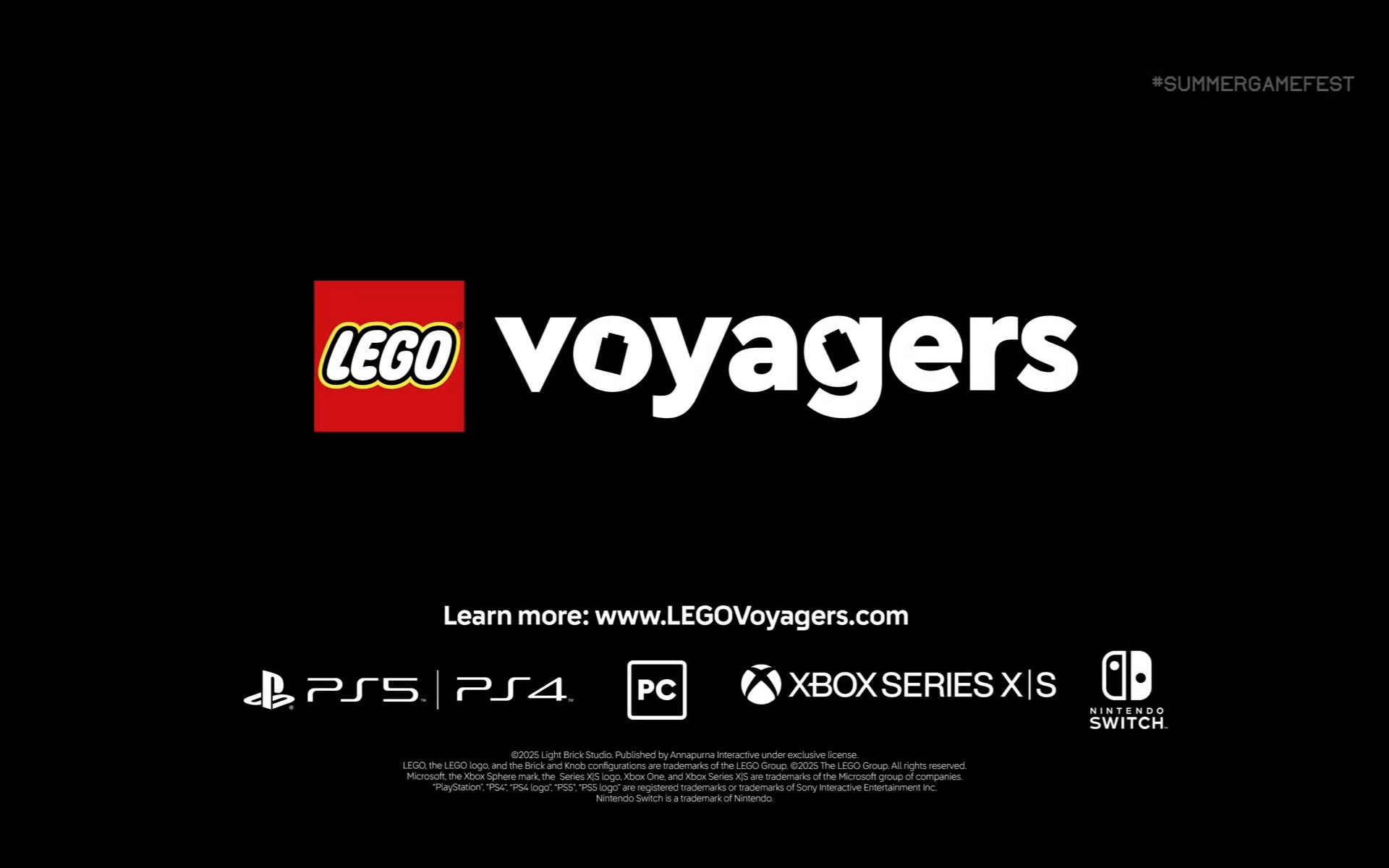 LEGO Voyagers announced for Nintendo Switch