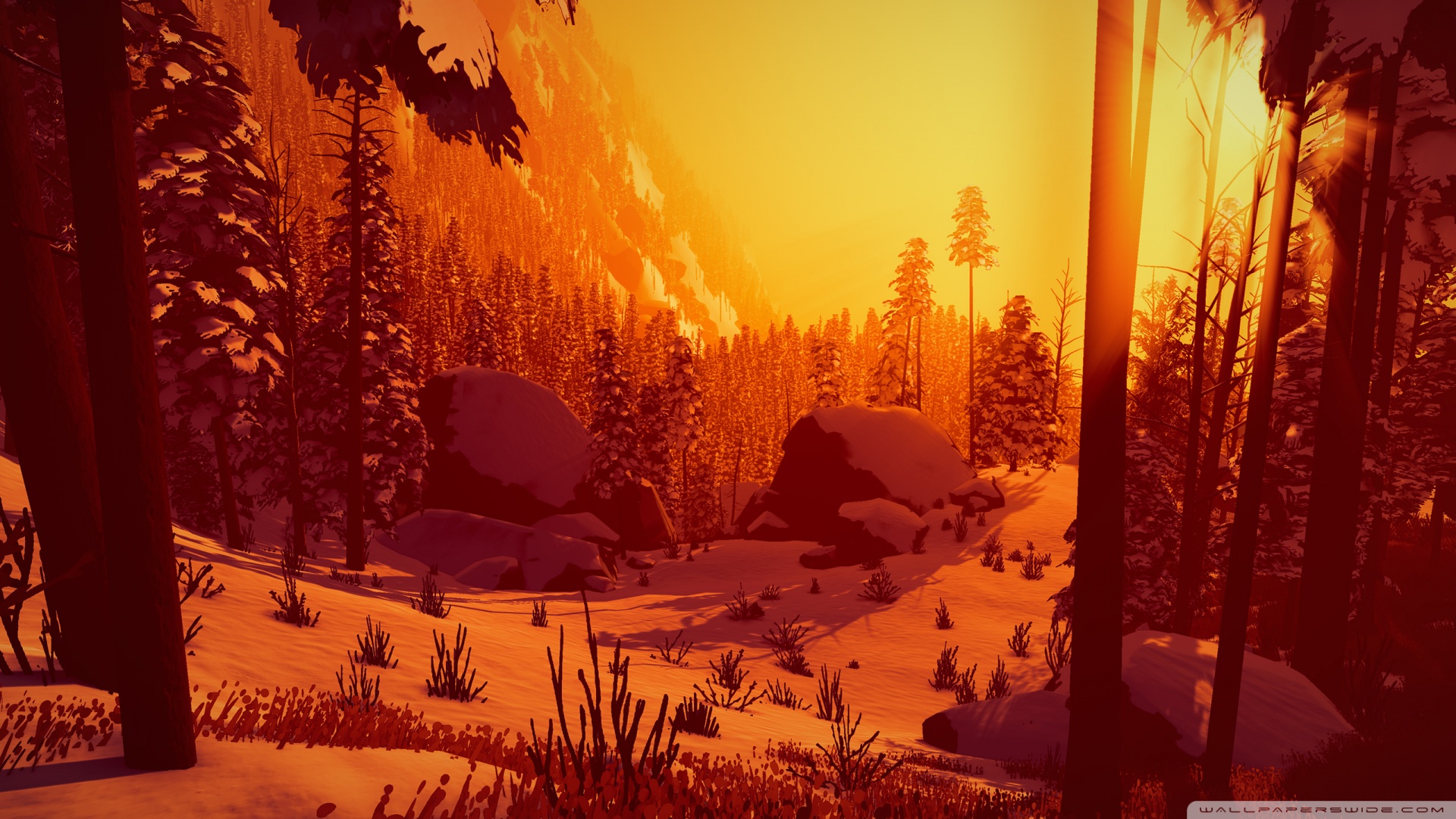 Arctic Awakening Game Sunset 4K UHD Wallpaper for UltraHD Desktop and TV