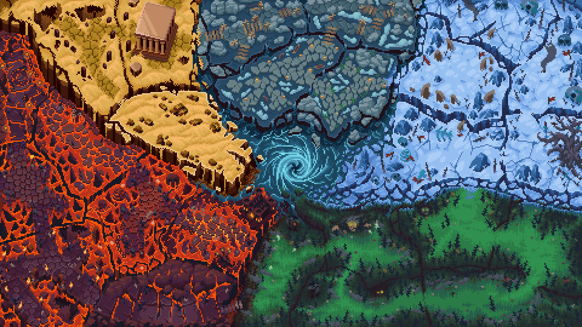 Guards II: Chaos in Hell World Map