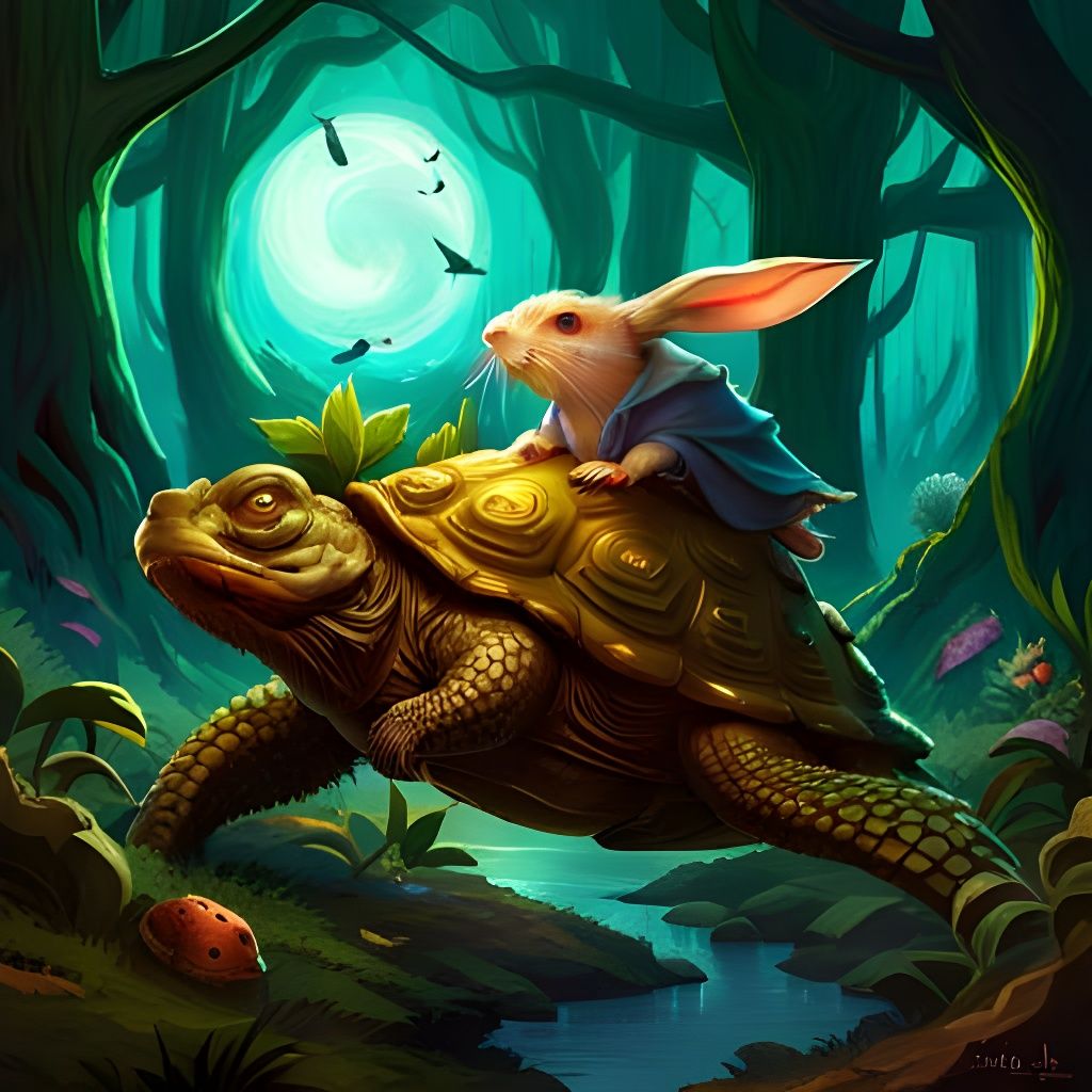 Tortoise and the Hare Reimagined Sorcerer Rides Tur
