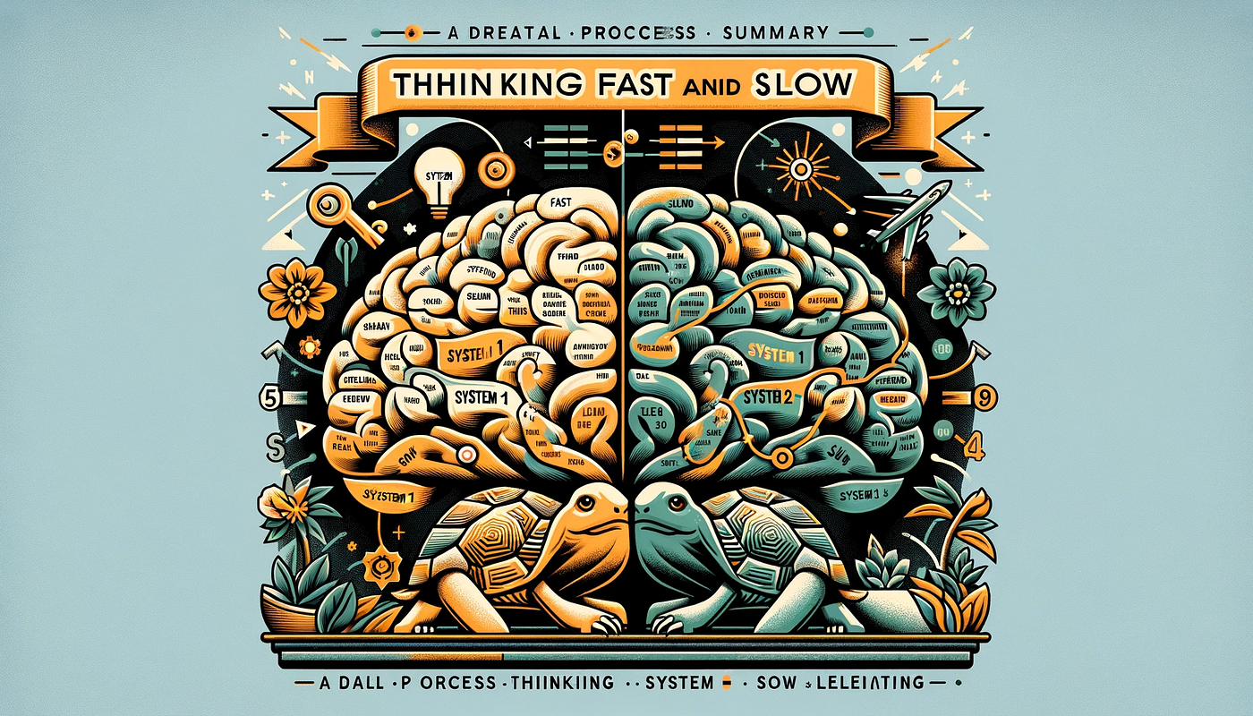 Thinking Fast and Slow by Author Daniel Kahneman