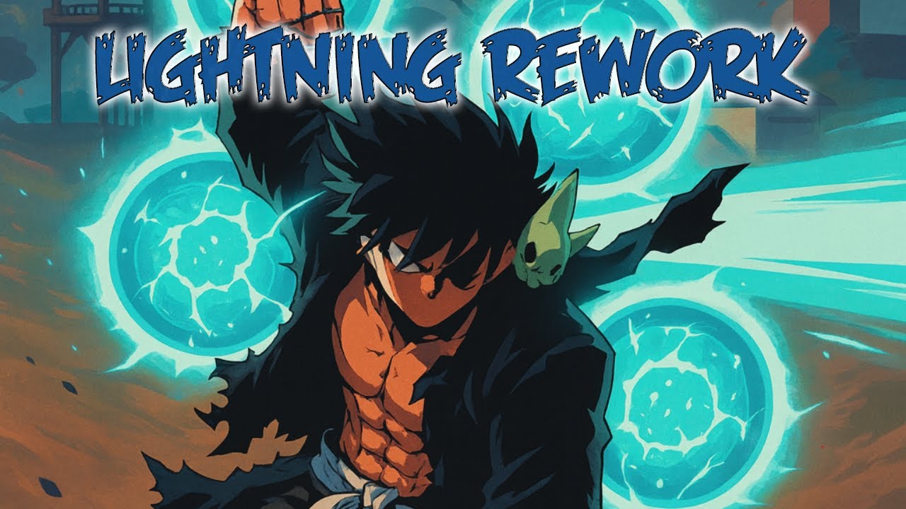 LIGHTNING REWORK FULL SHOWCASE ( Roblox Blox Fruits)