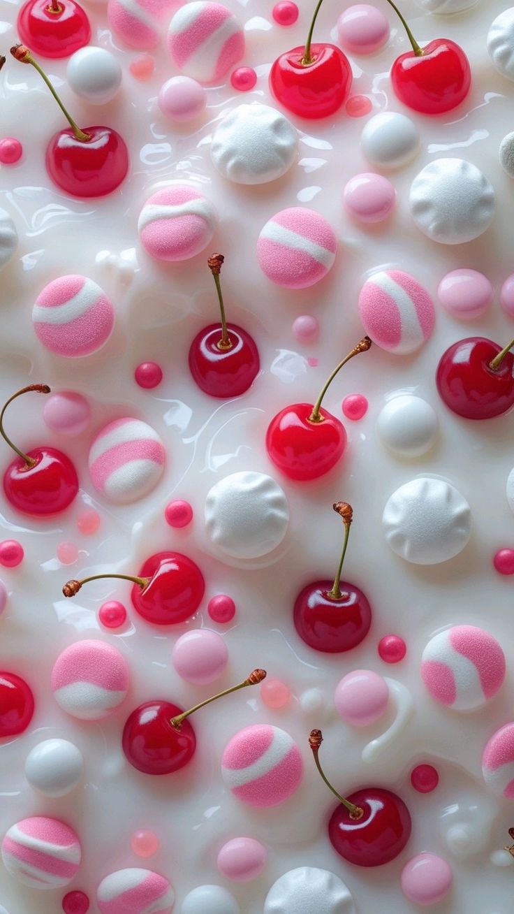 Vanilla Candy wallpaper