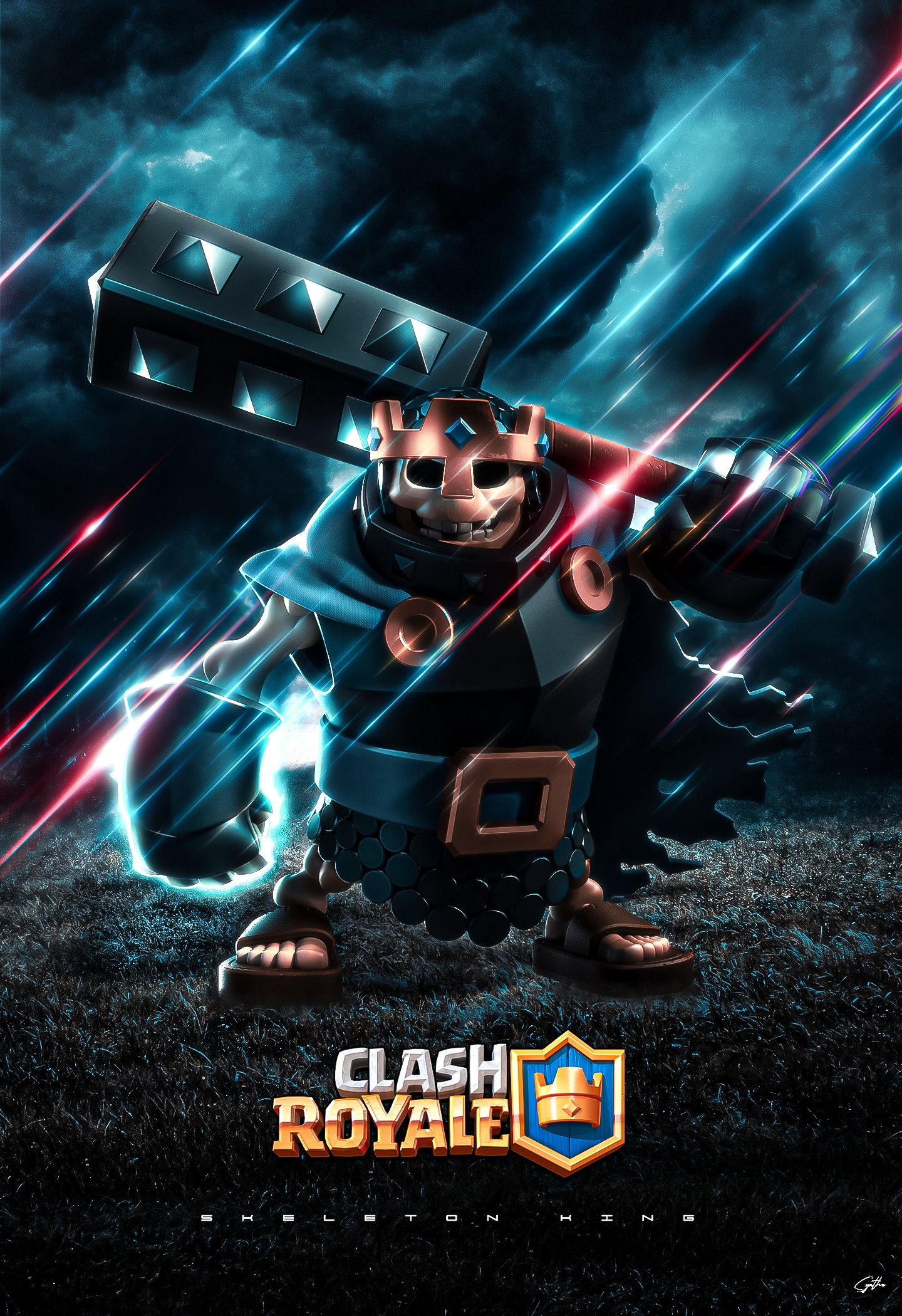 syn X वर: SKELETON KING