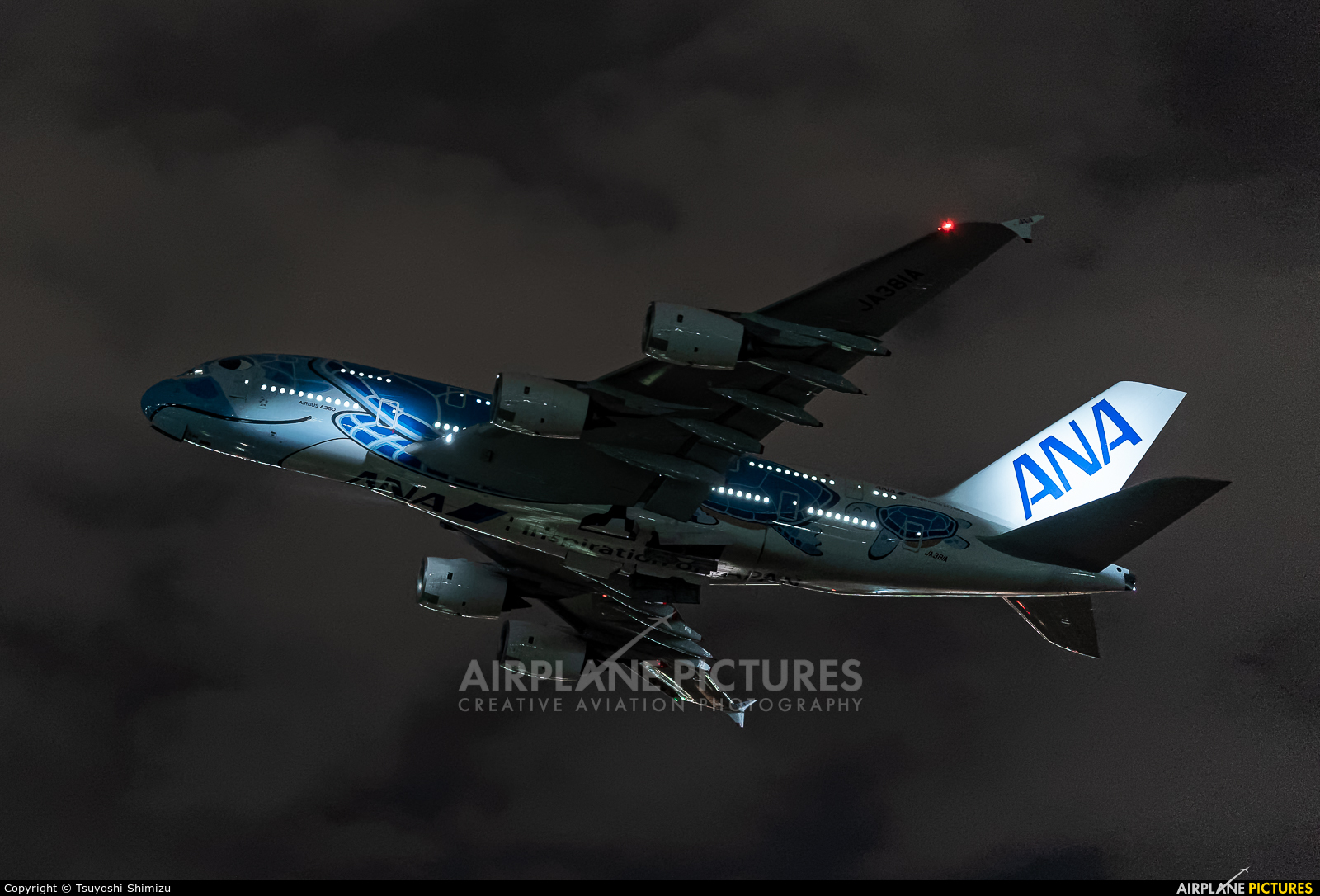 Photo of ANA Nippon Airways Airbus A380 (JA381A) by Tsuyoshi Shimizu (Tokyo Intl, Japan)