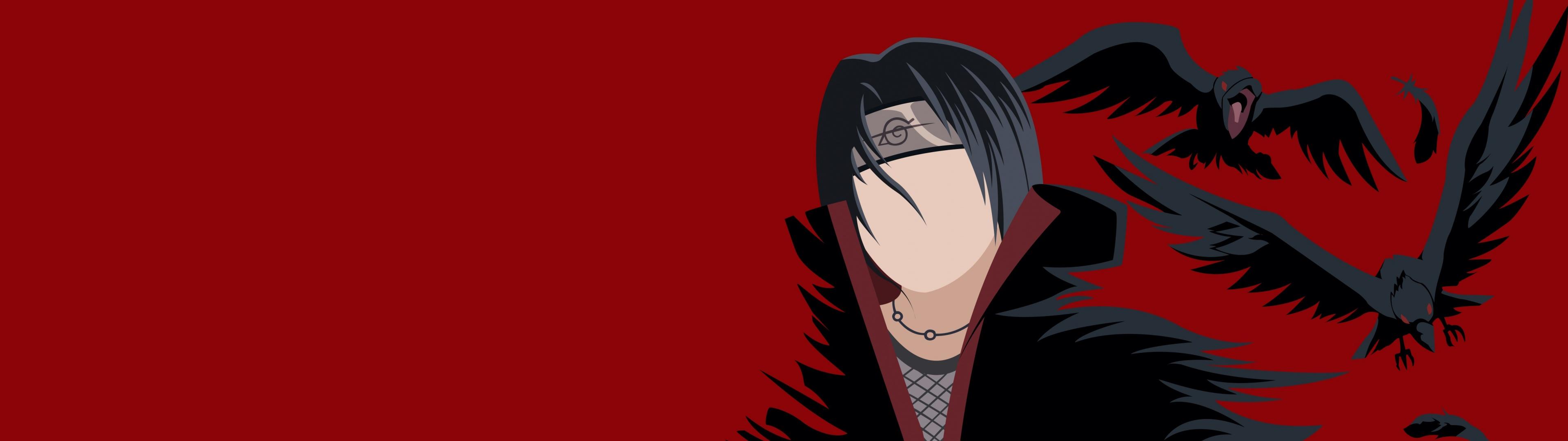 Itachi Dual Monitor Wallpaper