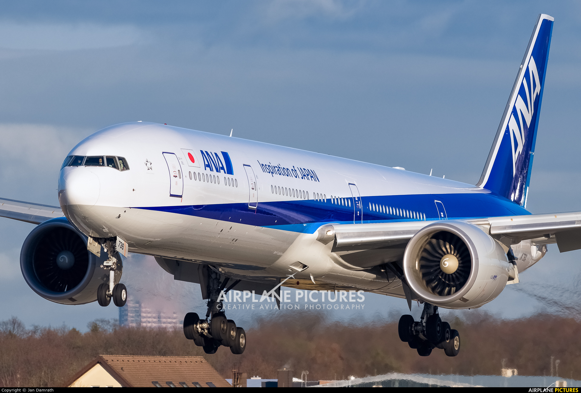 Photo Of ANA Nippon Airways Boeing 777 300ER (JA736A) By Jan Damrath (Frankfurt, Germany)