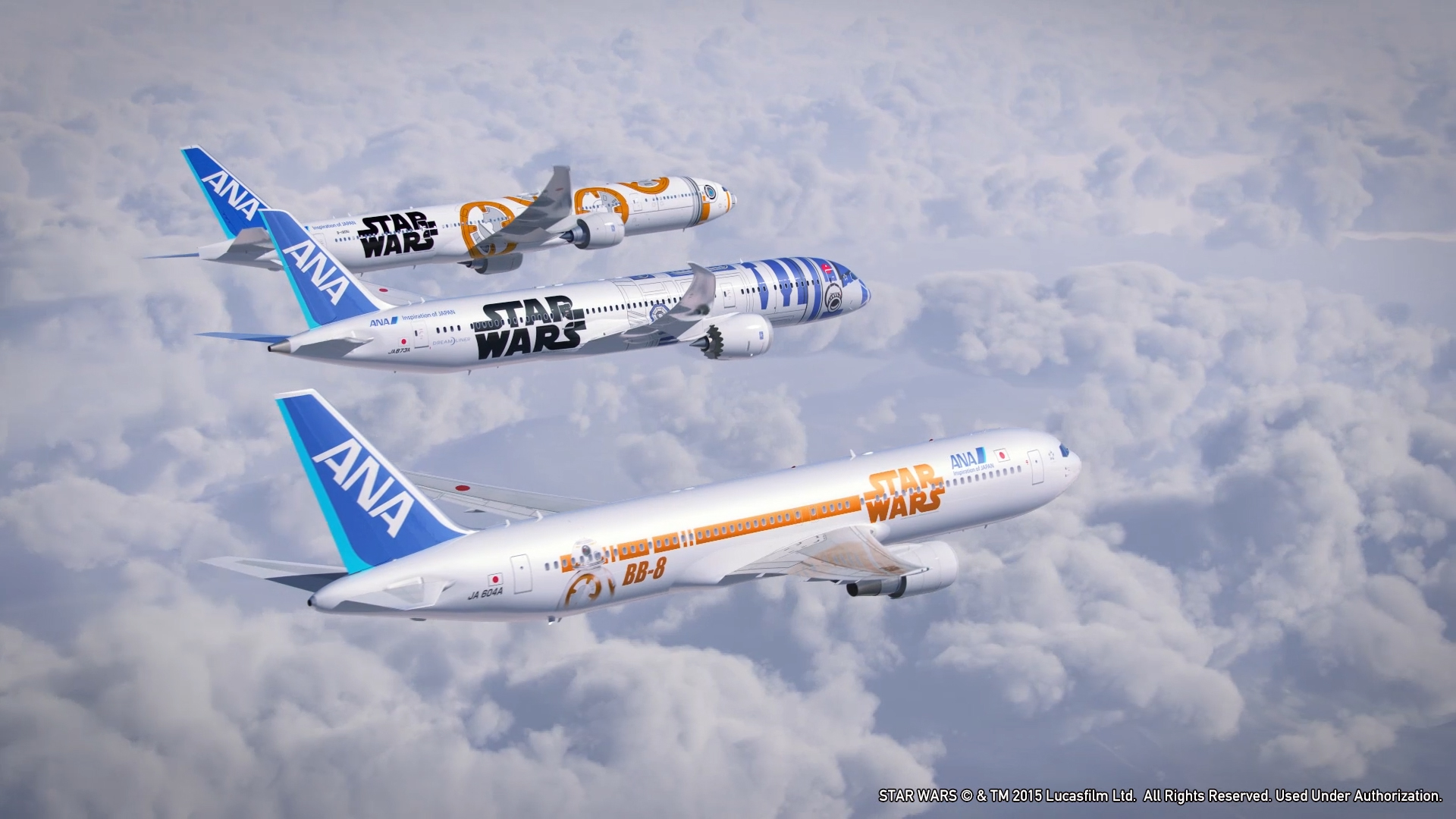 ANA Star Wars Planes coming to a galaxy near you