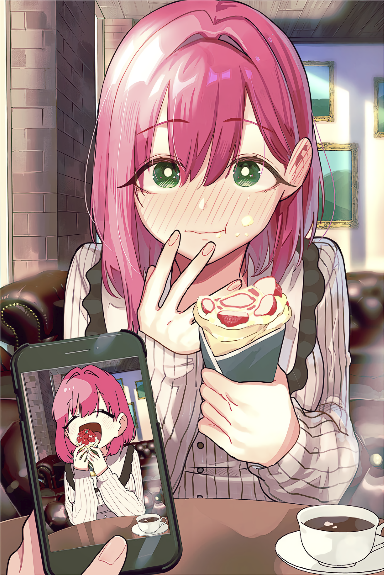 Hanazono Hakari 100 Girlfriends Wallpaper