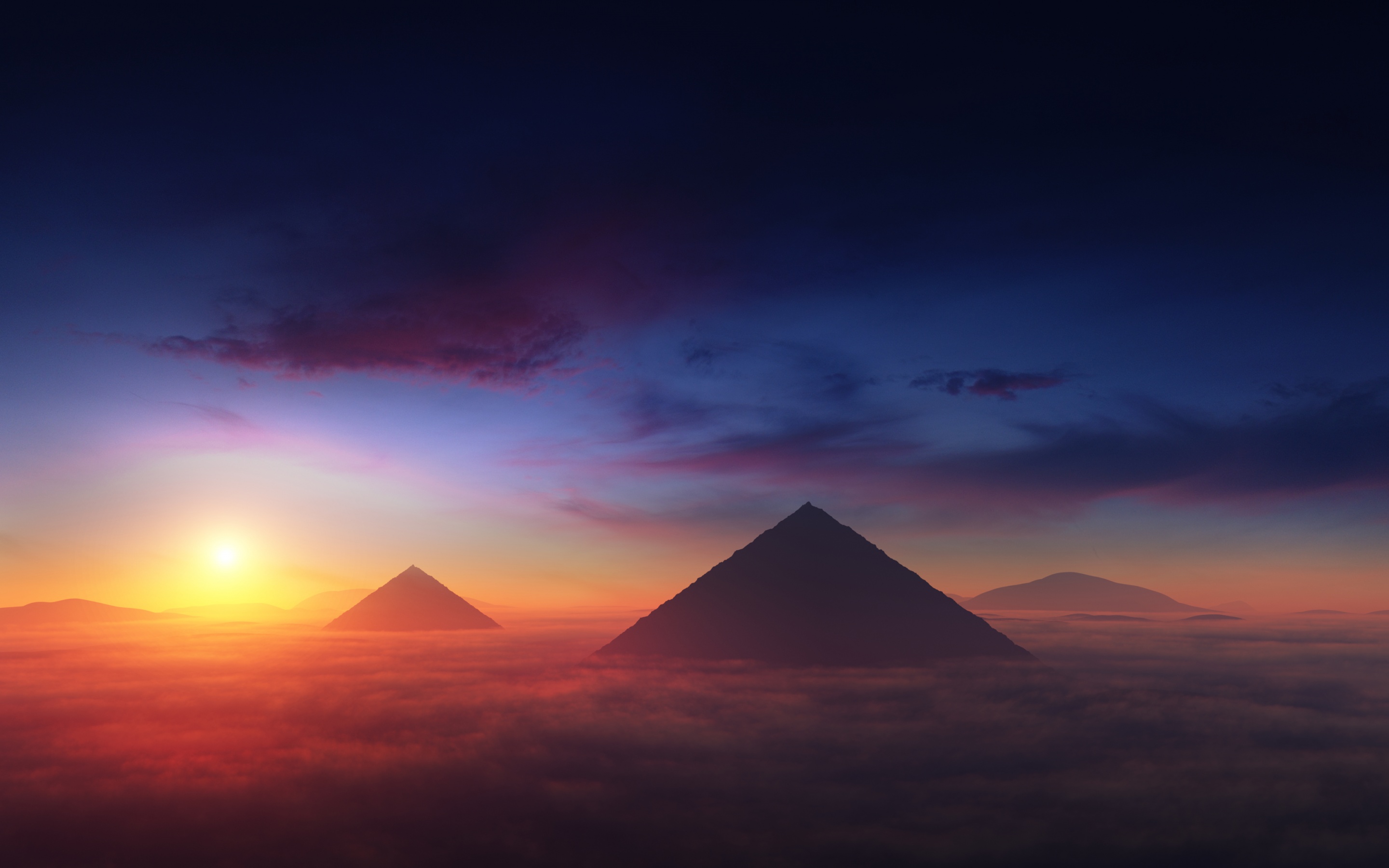 The Great Pyramid of Giza Wallpaper 4K, Egyptian Pyramids