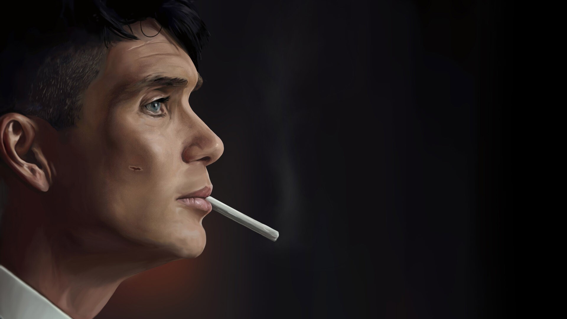 Cigarette Cillian Murphy Thomas Shelby HD Peaky Blinders Wallpaper