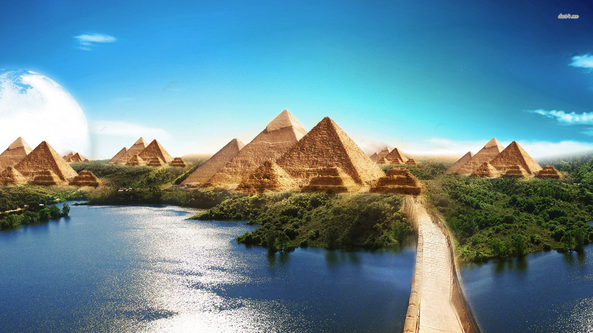 Pyramid Desktop Wallpaper 09640