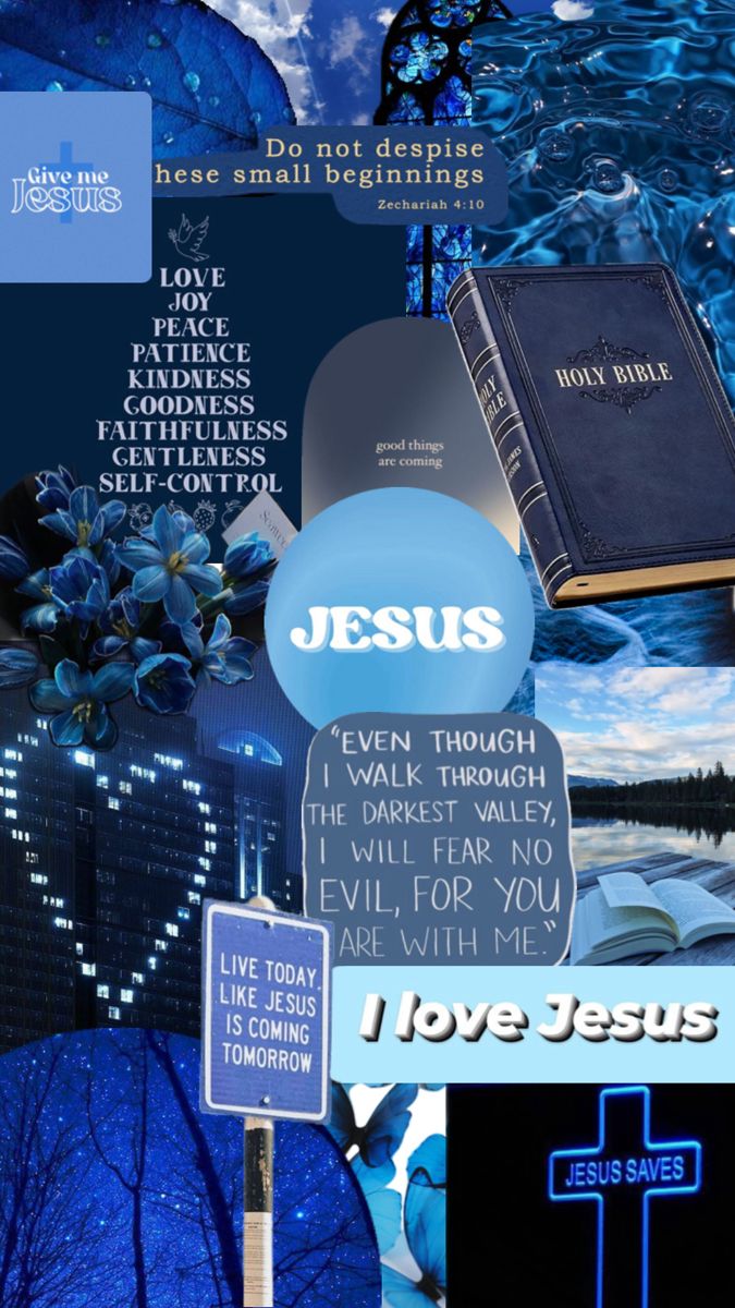 I Love Jesus in blue aesthetic. Christian wallpaper, Christian quotes wallpaper, Christian iphone wallpaper
