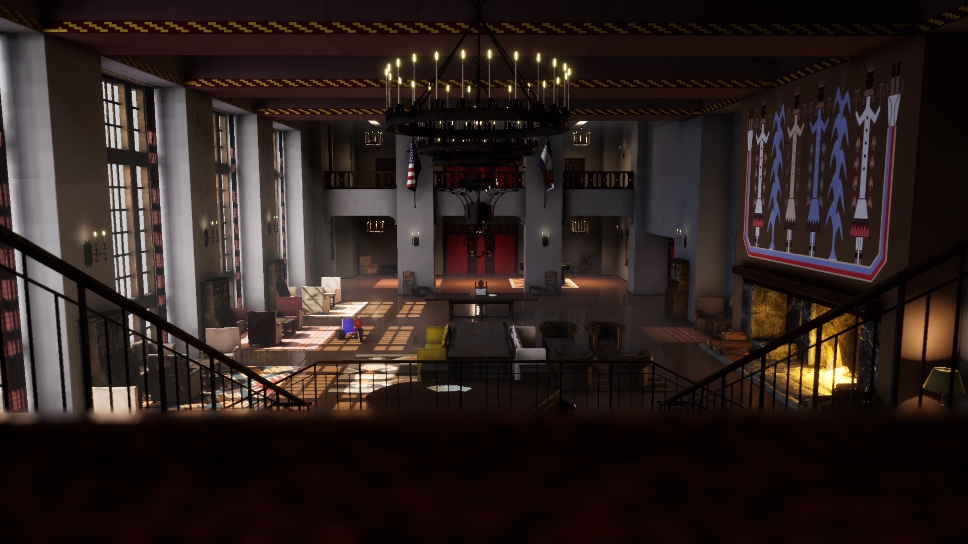 Overlook Hotel from Kubrick's Shining