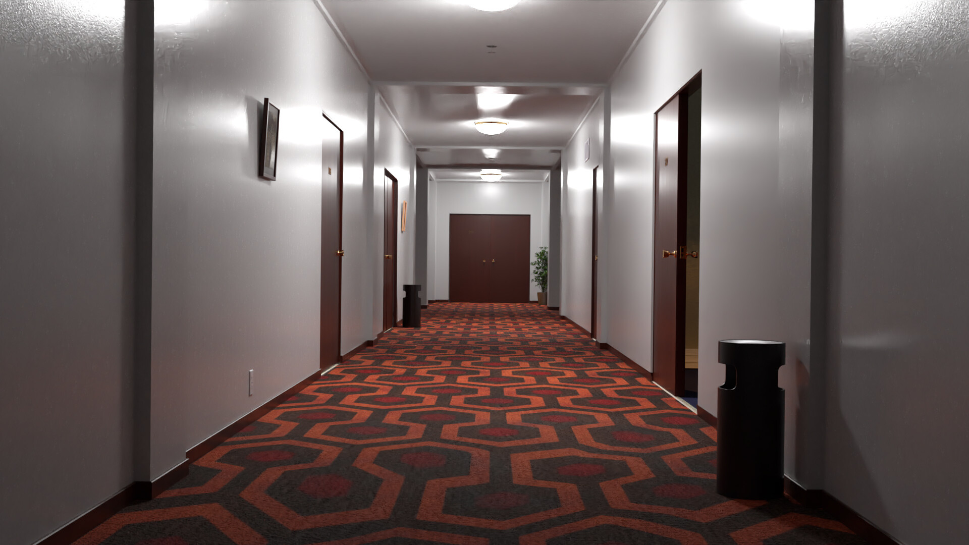 Overlook Hotel Hallway