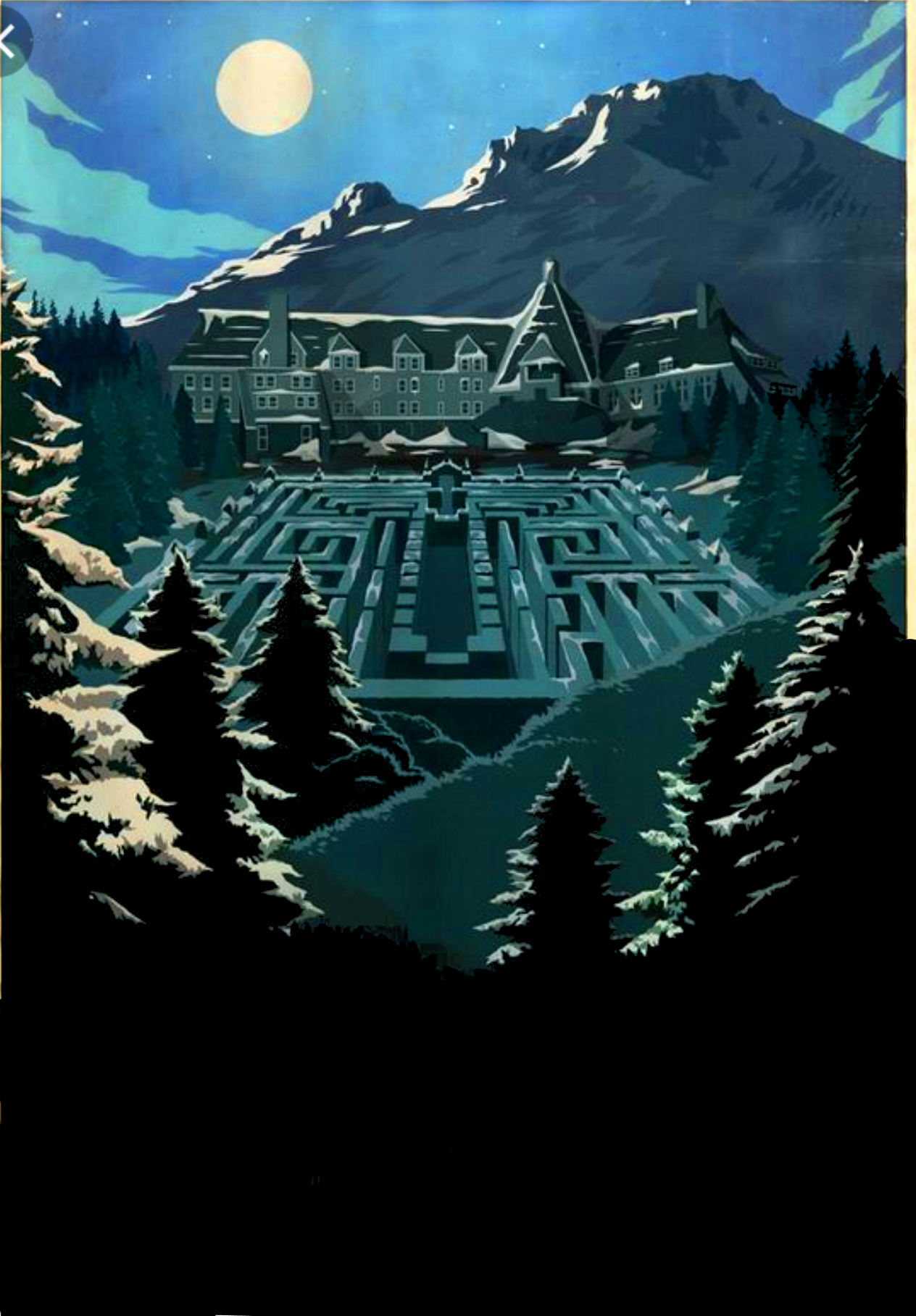 Overlook Hotel King Shining. Horror Fiction. Bella + Canvas Unisex T Shirt